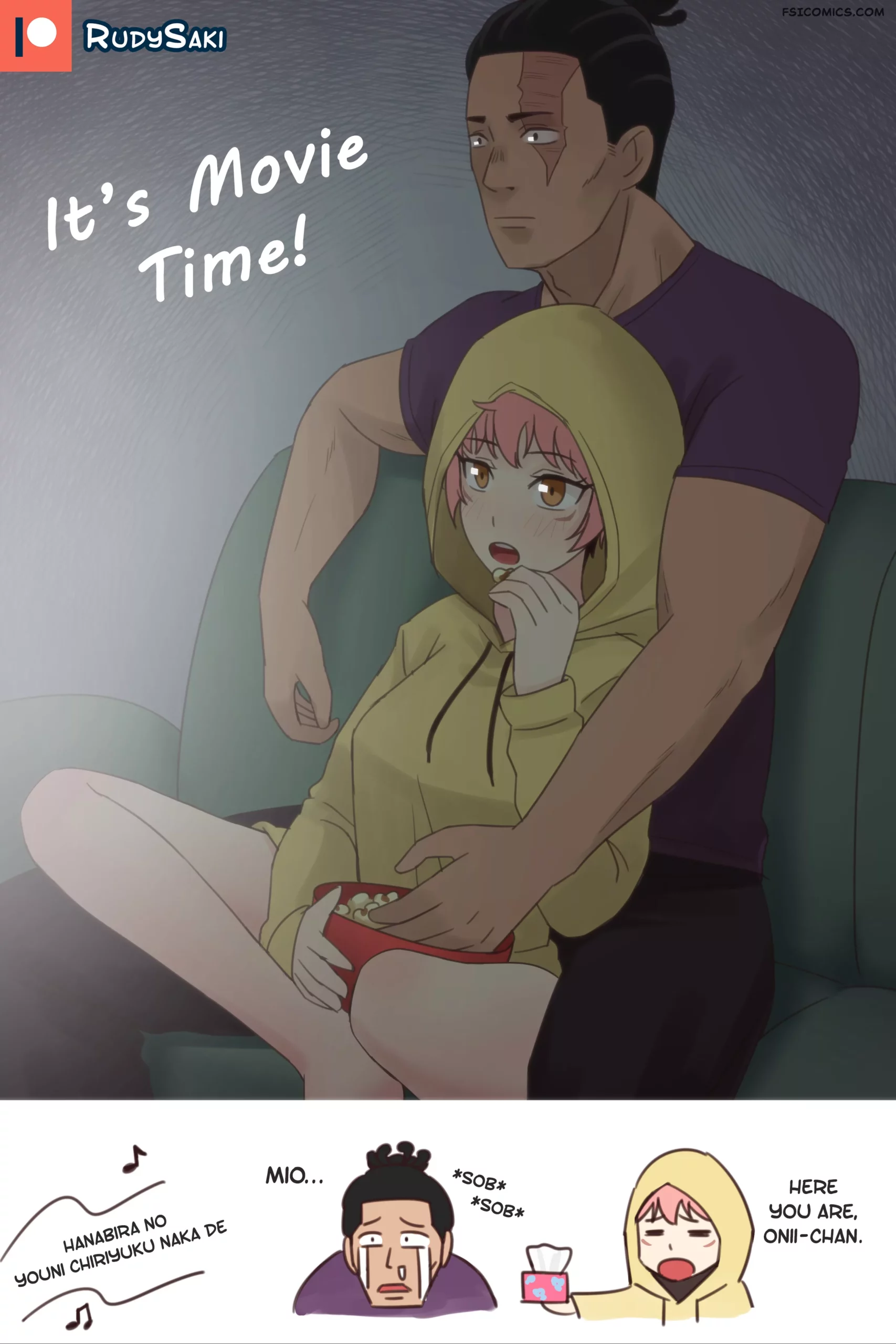 pinup artworks rudy saki Doodle Movie time 01 46 yuji toudou scaled - FSIComics