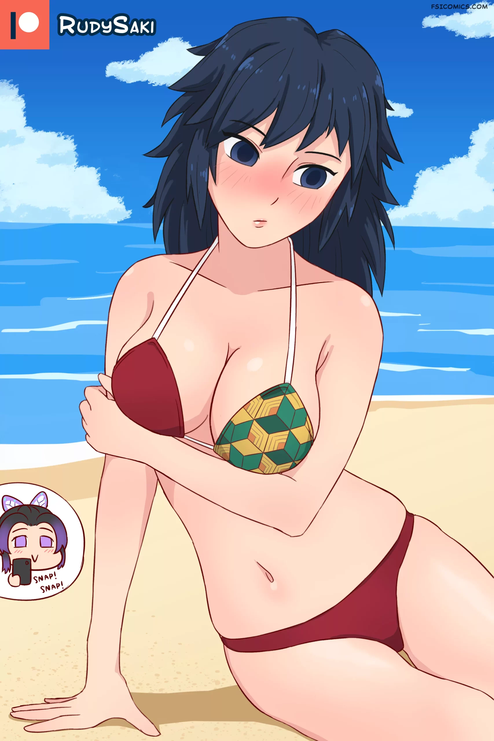 pinup artworks rudy saki Giyu Tomioka 01 37 giyu scaled - FSIComics