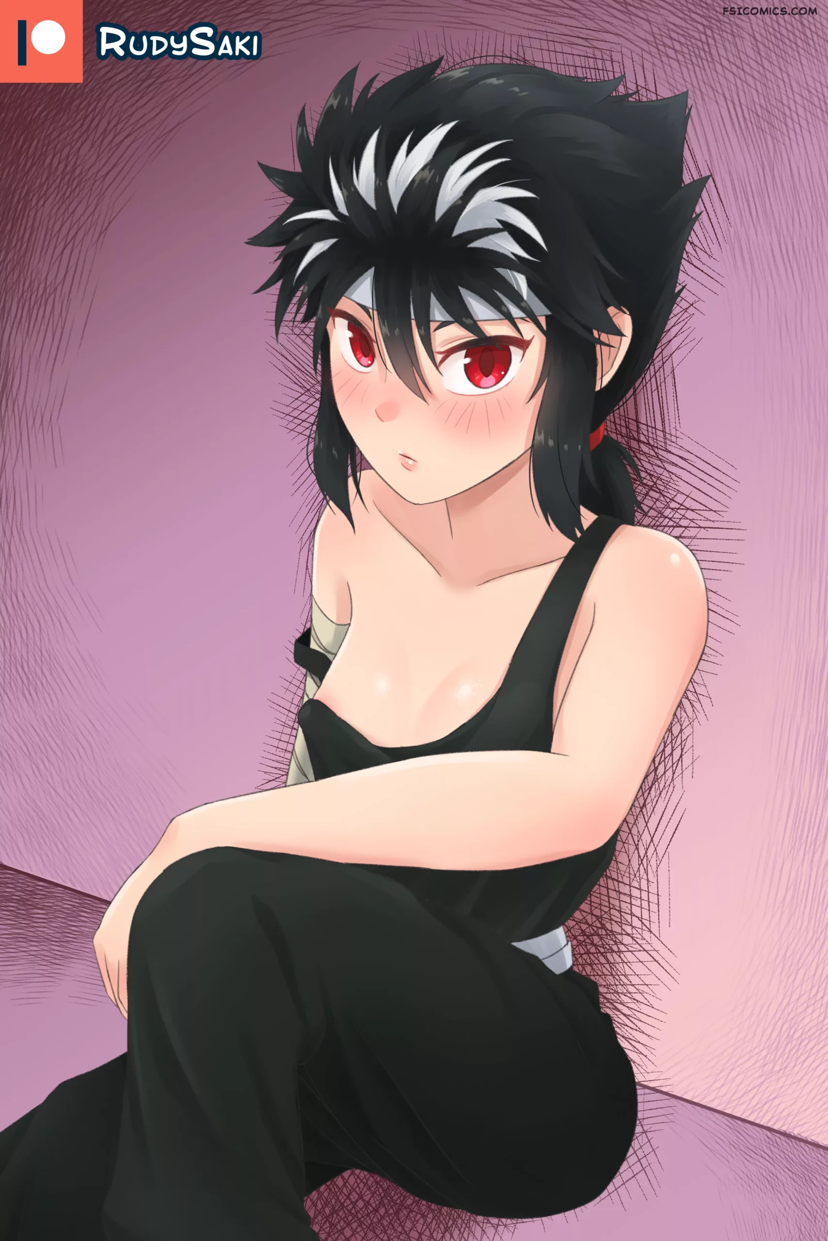 pinup artworks rudy saki Hiei 01 45 Hiei scaled - FSIComics