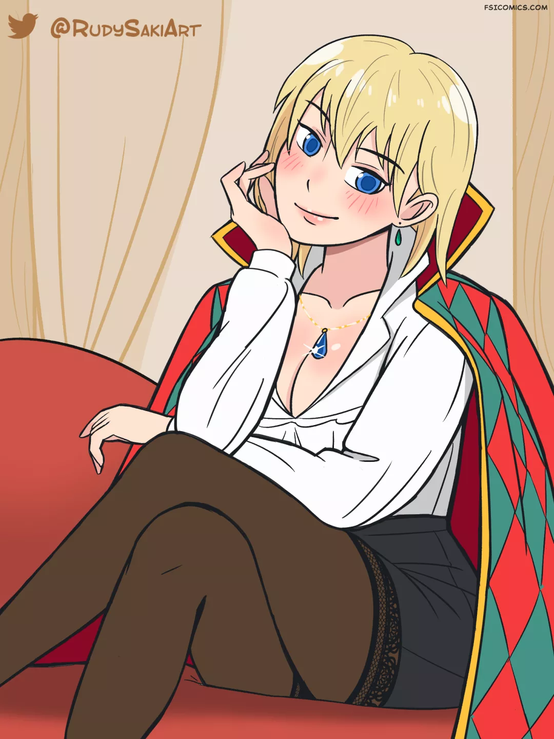 pinup artworks rudy saki Howl 01 13 howl - FSIComics
