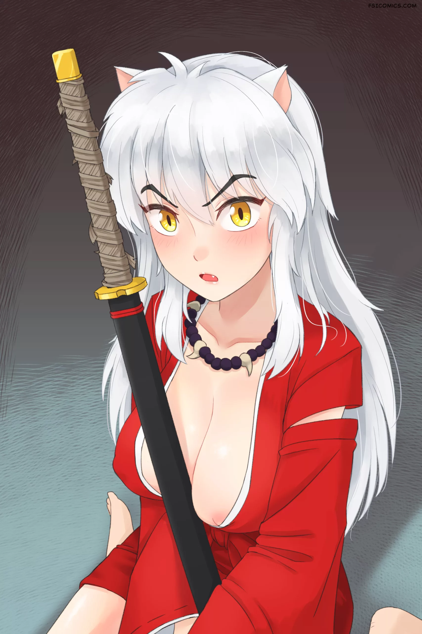 pinup artworks rudy saki Inuyasha 01 49 inuyasha scaled - FSIComics