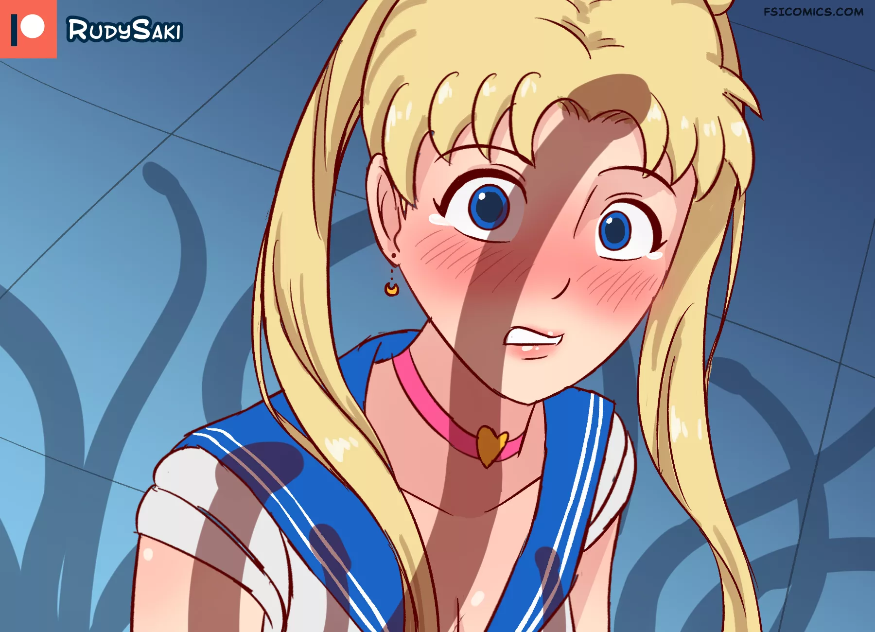 pinup artworks rudy saki Sailor Moon Redraw 01 13 sailormoon - FSIComics