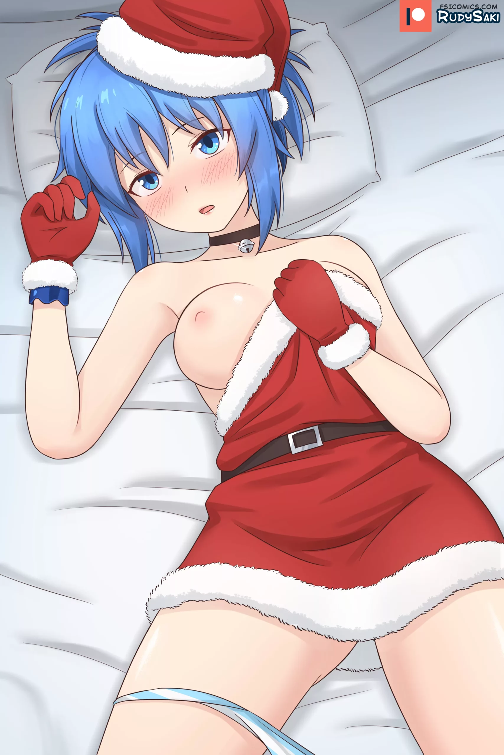 pinup artworks rudy saki Santa Natsuru 01 159 natsuru scaled - FSIComics