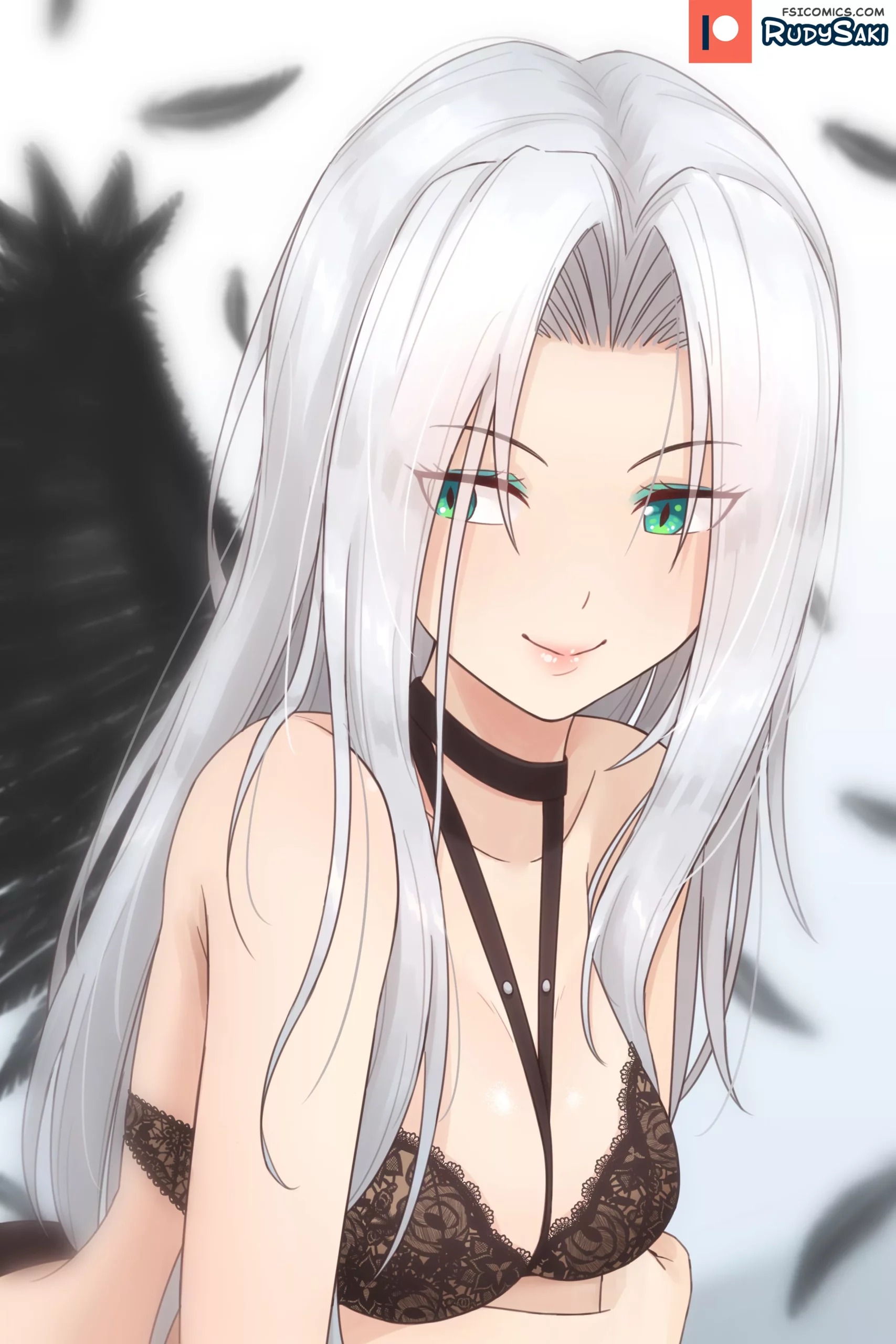 pinup artworks rudy saki Sephiroth 01 100 sephiroth scaled - FSIComics