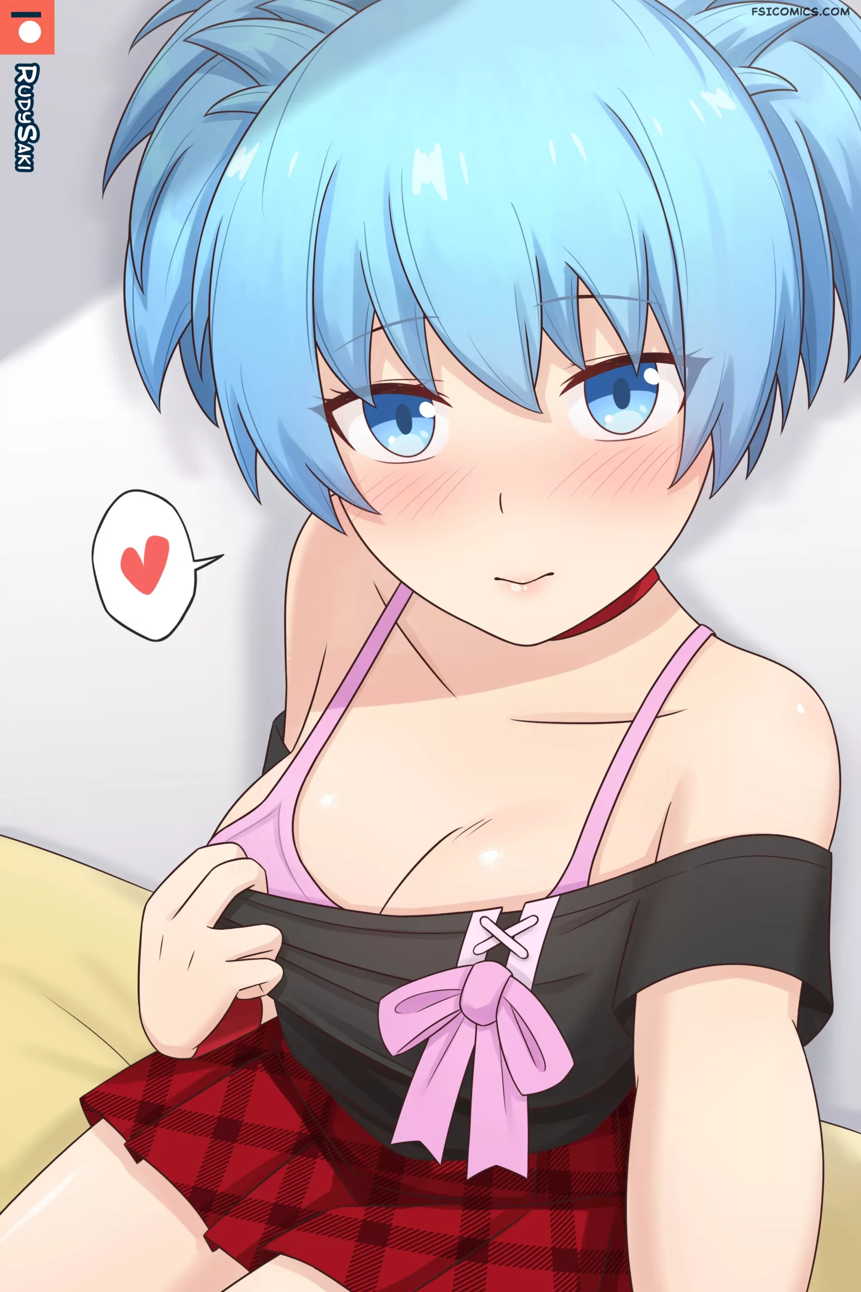 pinup artworks rudy saki Nagisa Selfie 01 192 nagisa scaled - FSIComics