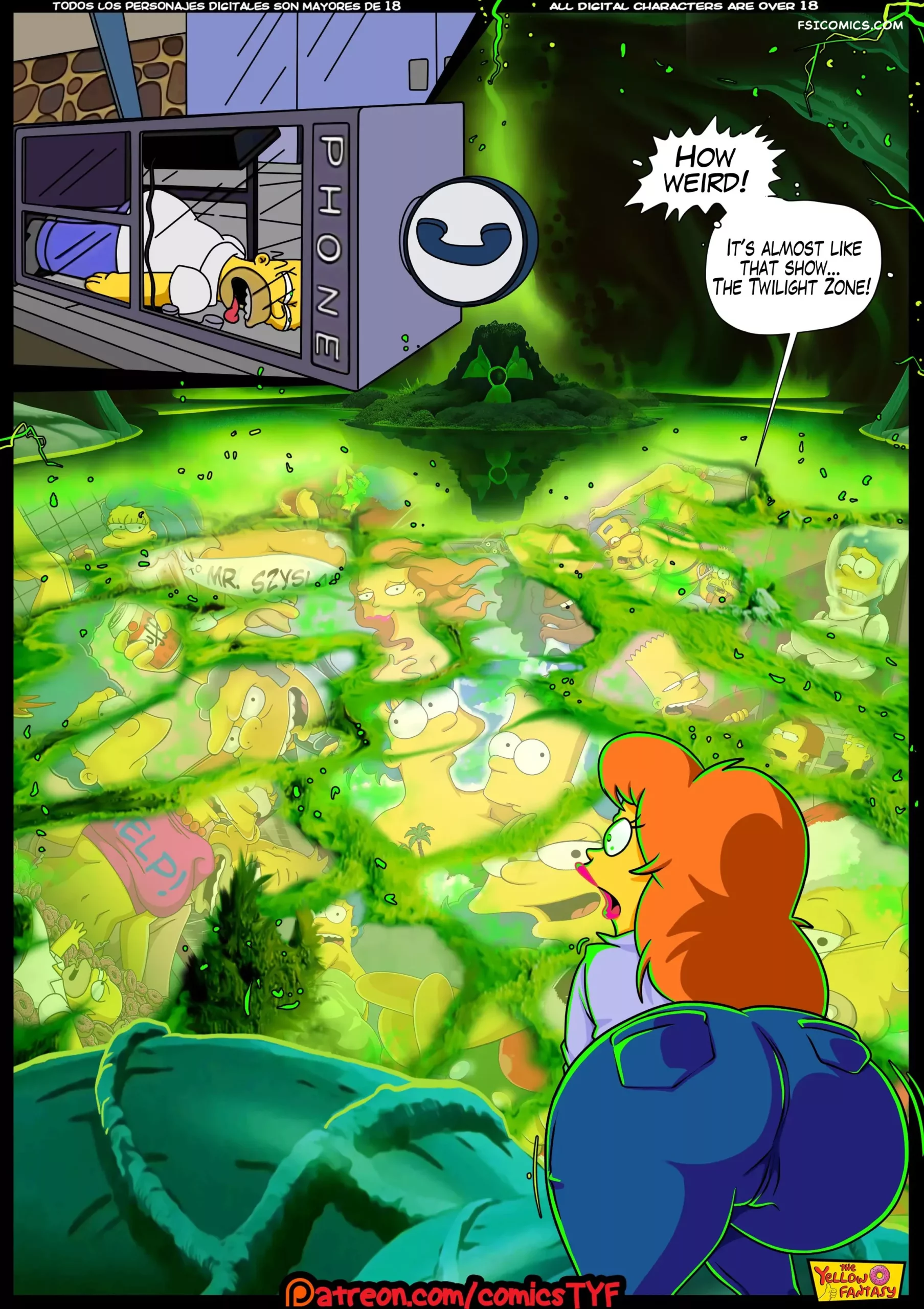 radioactive love croc the yellow fantasy 028 scaled - FSIComics