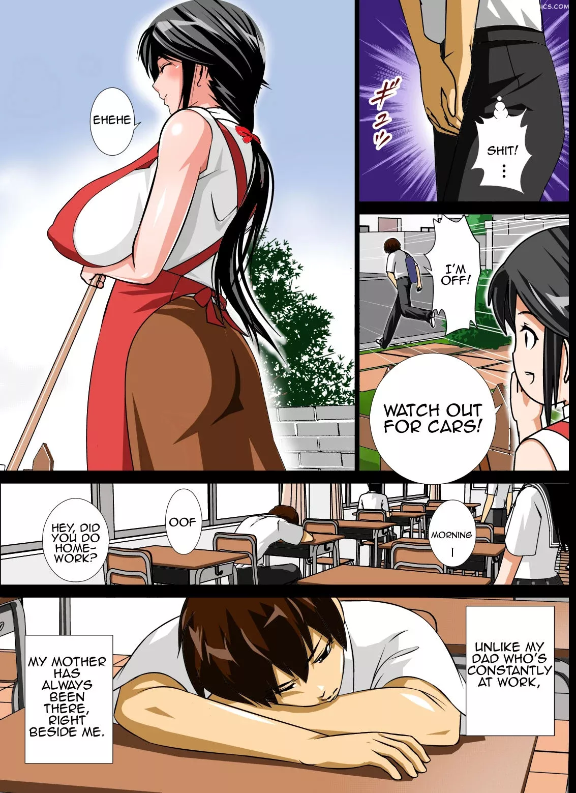 renbo seikatsu mama no bakunyuu wa boku no mono rara8 005 - FSIComics