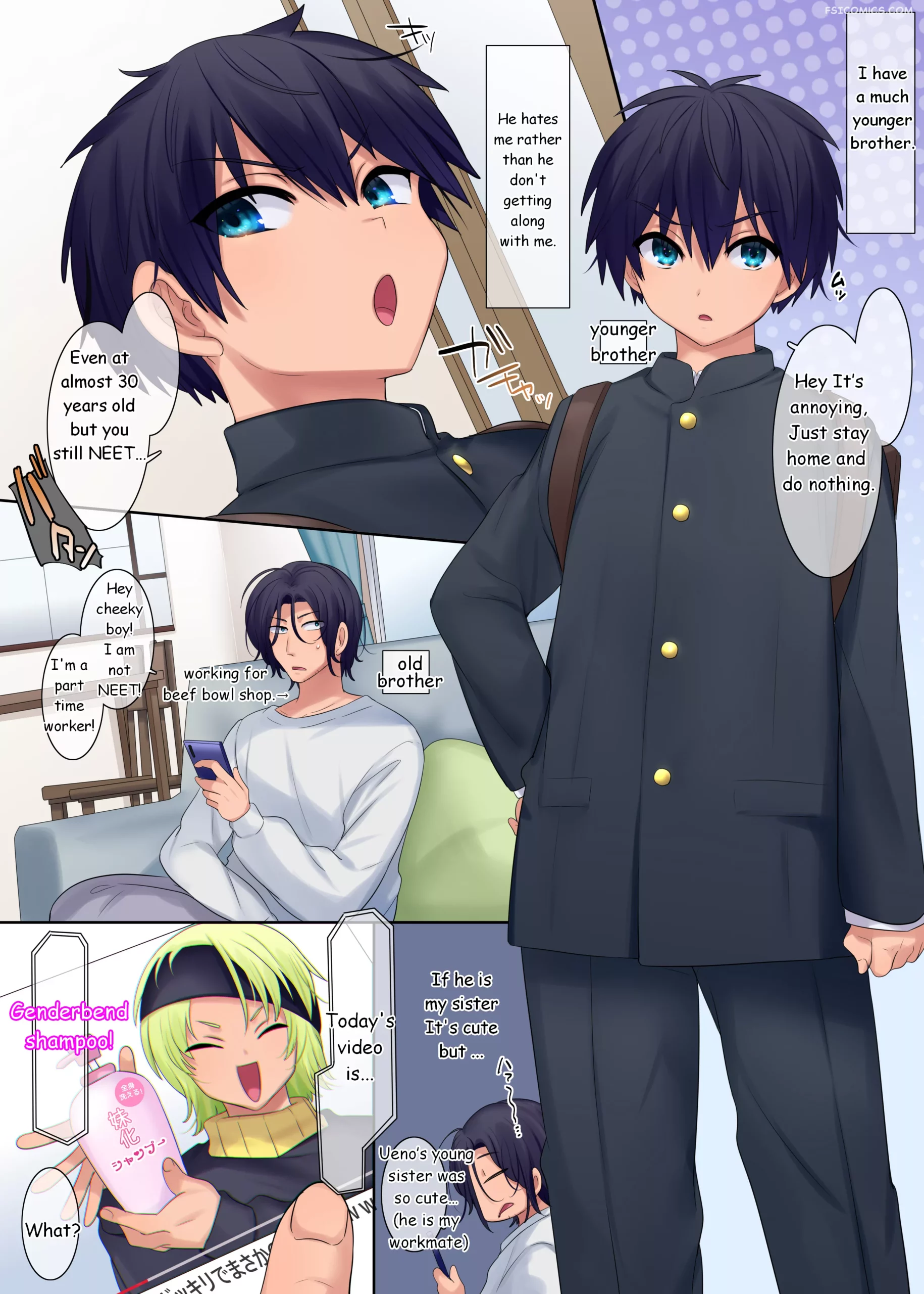 ts feminization body swap hiiragi popura 004 scaled - FSIComics