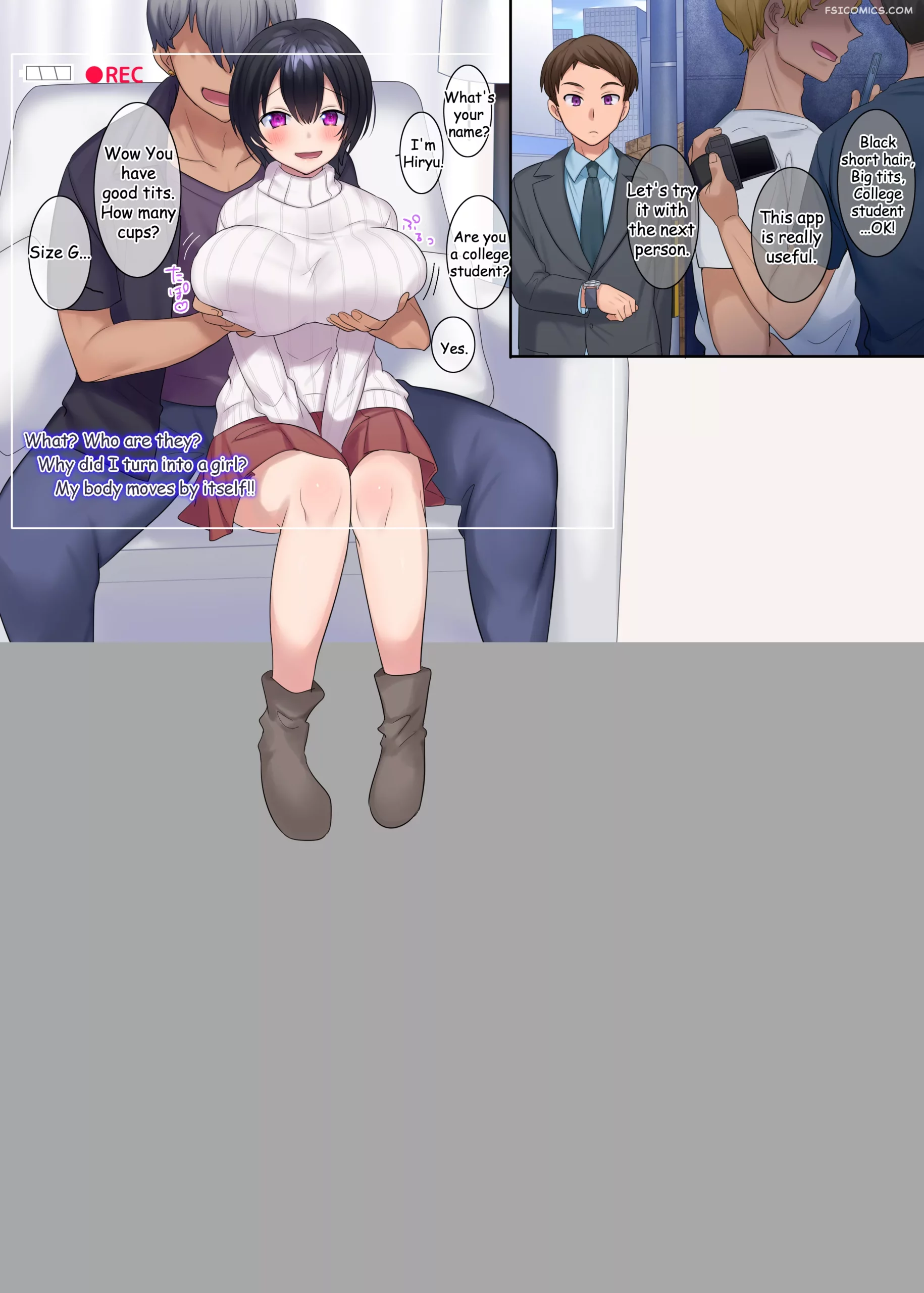 ts feminization body swap hiiragi popura 094 scaled - FSIComics