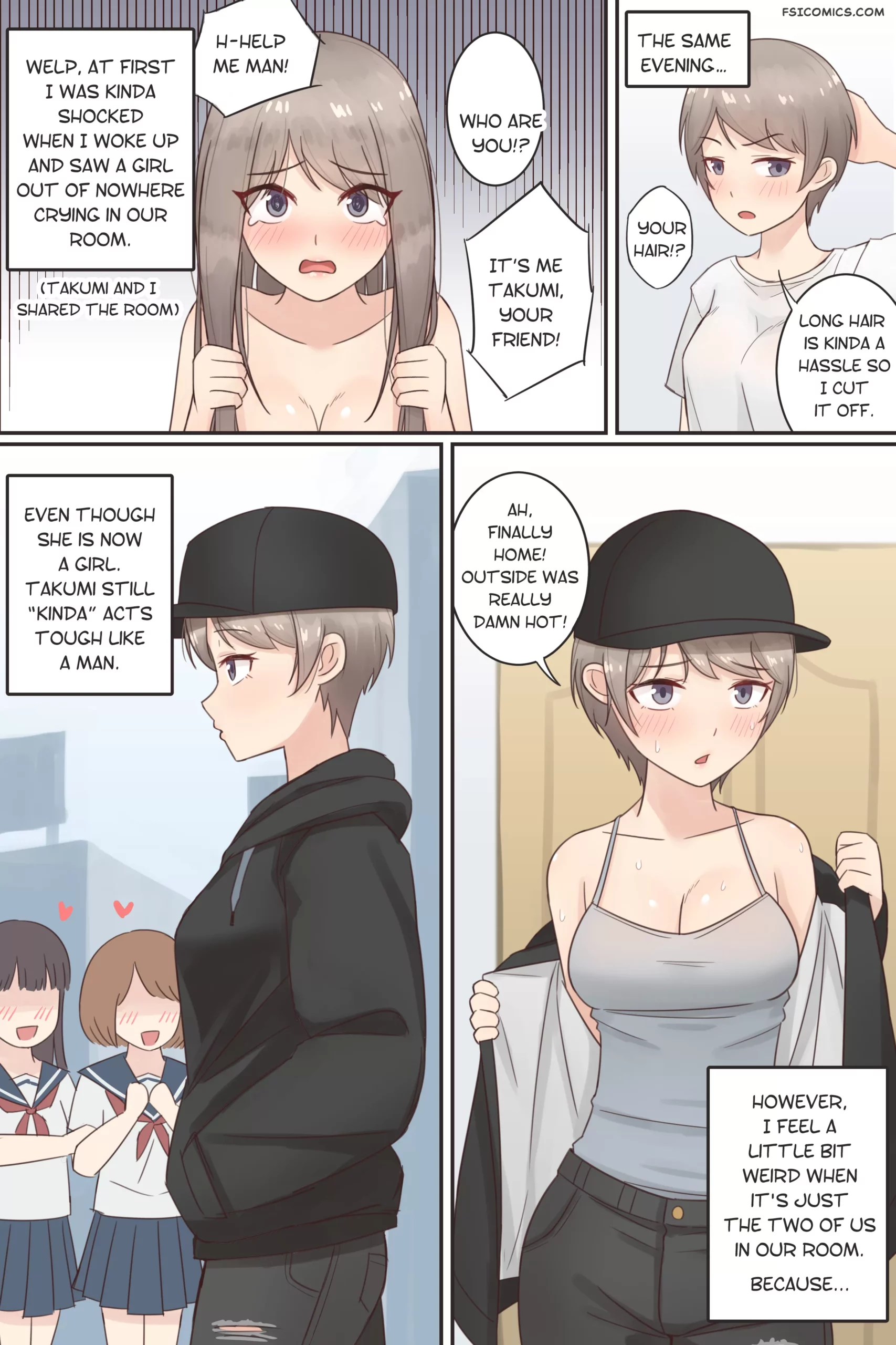 when my friend became a tomboy rudy saki 002 scaled - FSIComics
