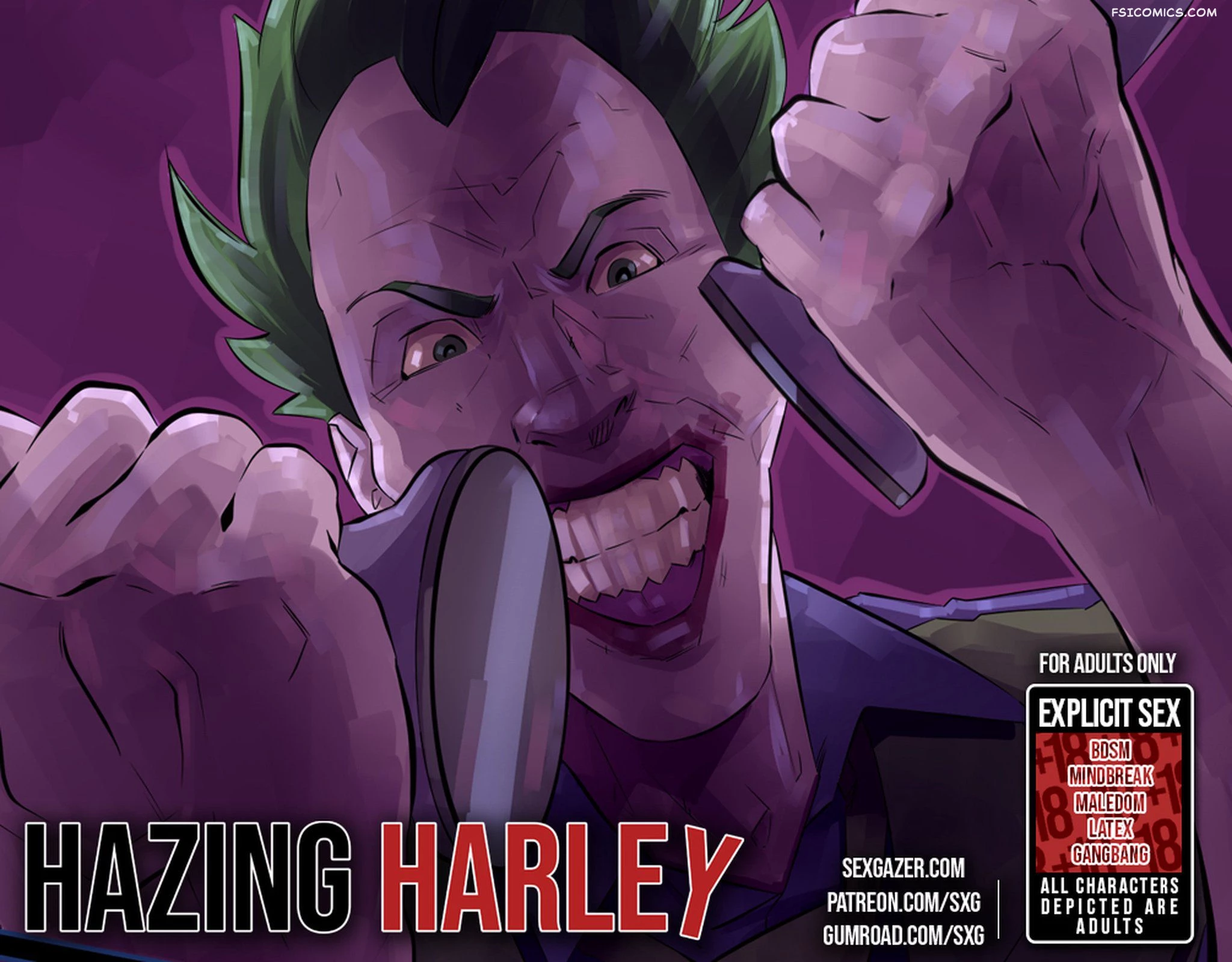 Hazing Harley Episode 1 Batman SexGazer FSIComics.com 5 - FSIComics
