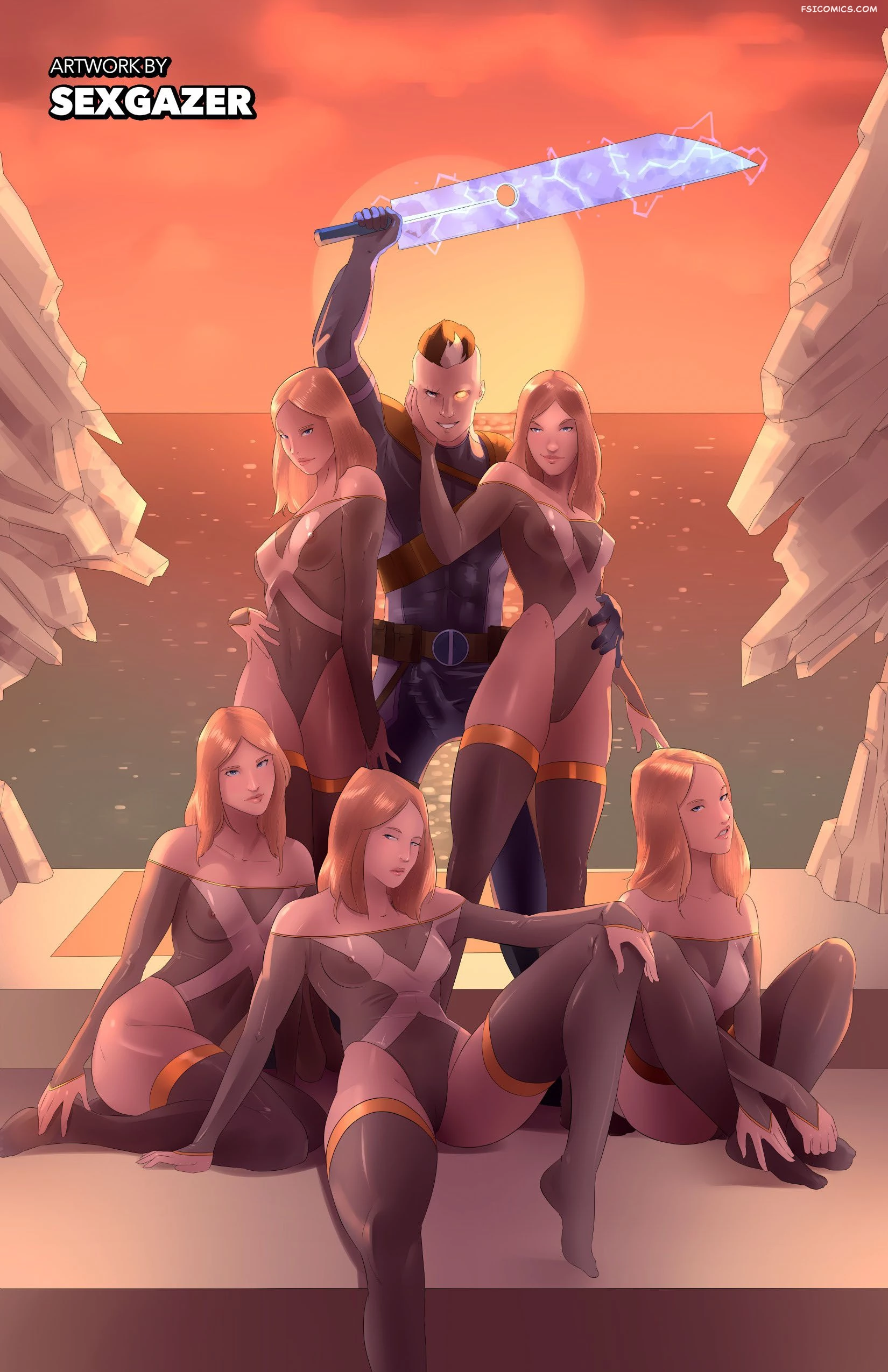 House Of XXX Cables Girls Chapter 2 X Men Tracy Scops FSIComics.com 11 - FSIComics