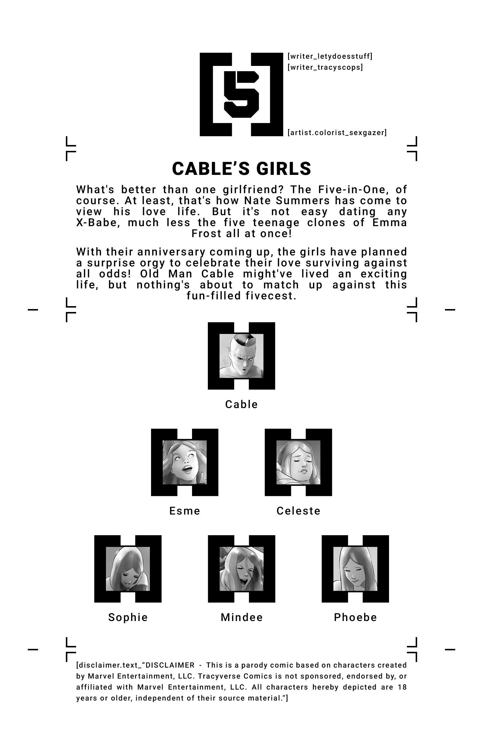 House Of XXX Cables Girls Chapter 2 X Men Tracy Scops FSIComics.com 2 - FSIComics