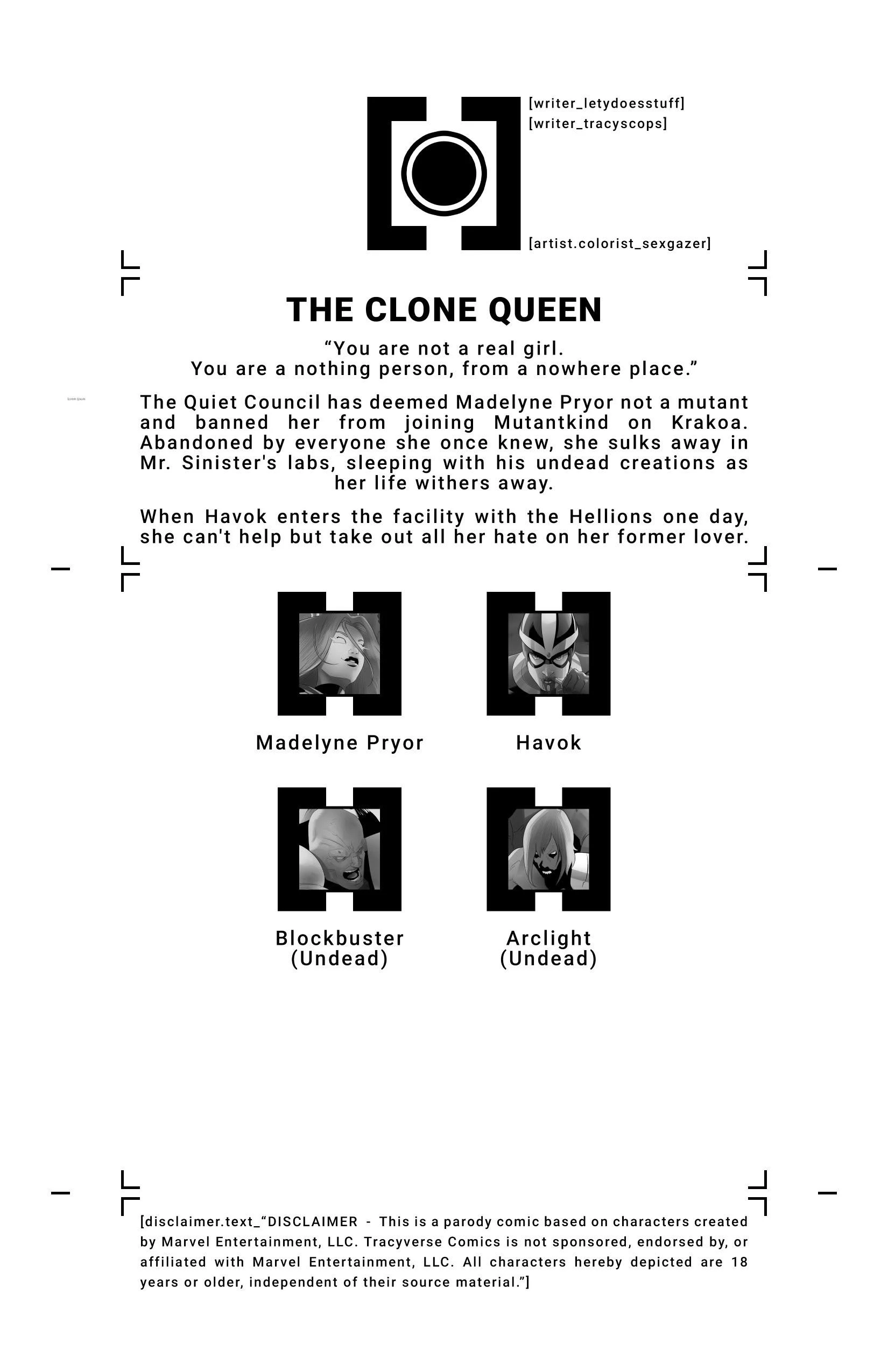 House Of XXX The Clone Queen X Men Tracy Scops FSIComics.com 2 - FSIComics