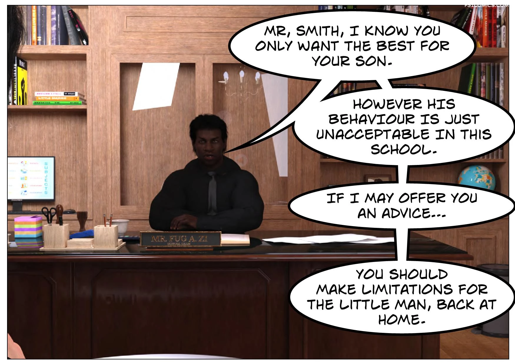In The Deans Office TGAnimation FSIComics.com 4 - FSIComics In The Deans Office TGAnimation FSIComics.com 4 - FSIComics