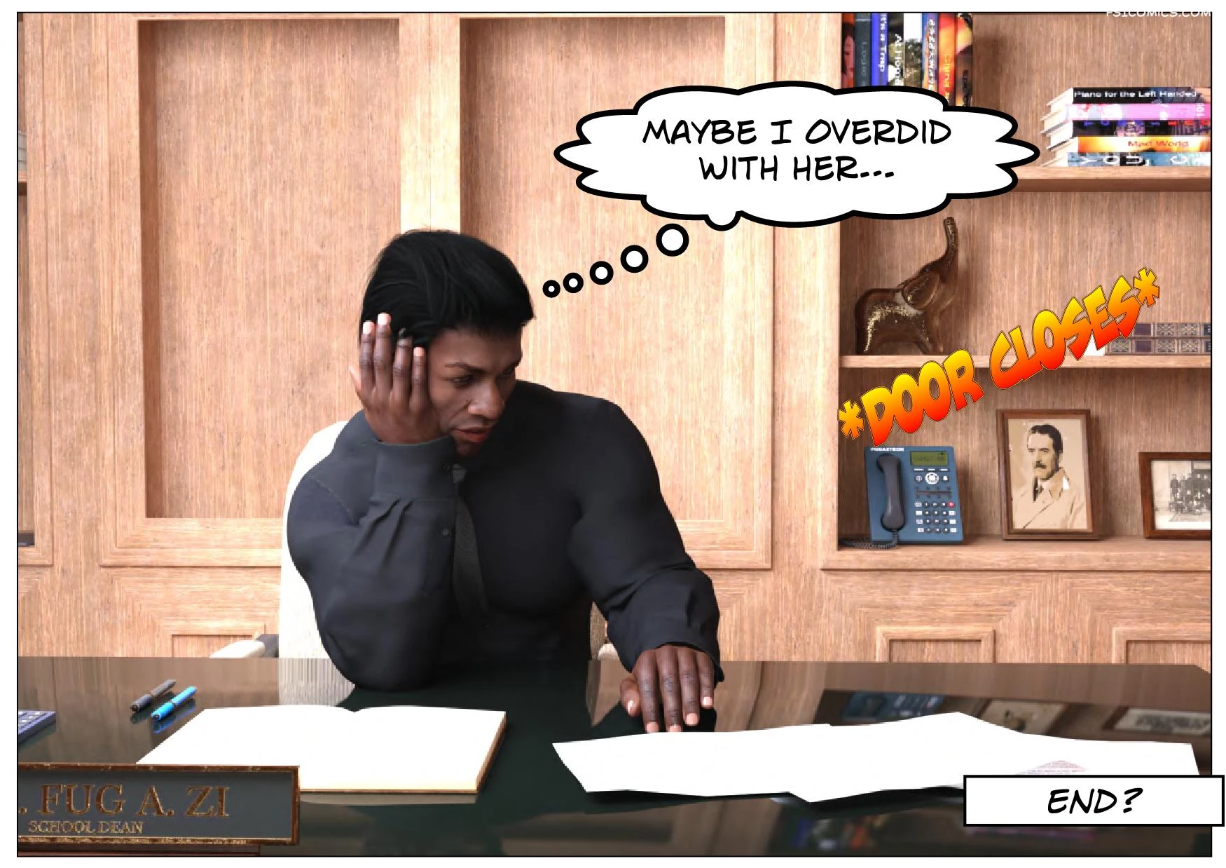 In The Deans Office TGAnimation FSIComics.com 68 - FSIComics In The Deans Office TGAnimation FSIComics.com 68 - FSIComics