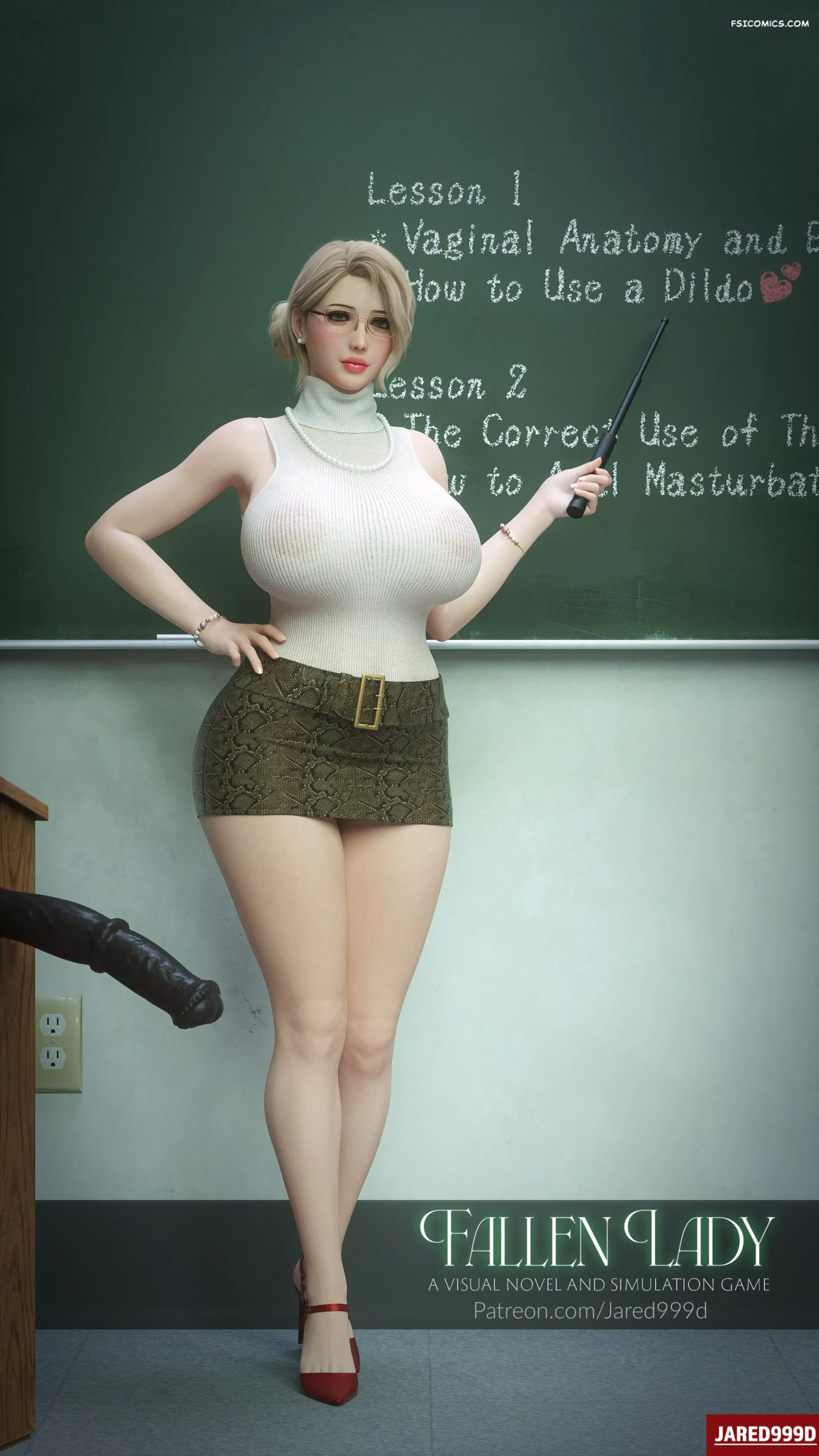 fallen lady the game pinups jared999d 023 scaled - FSIComics fallen lady the game pinups jared999d 023 scaled - FSIComics