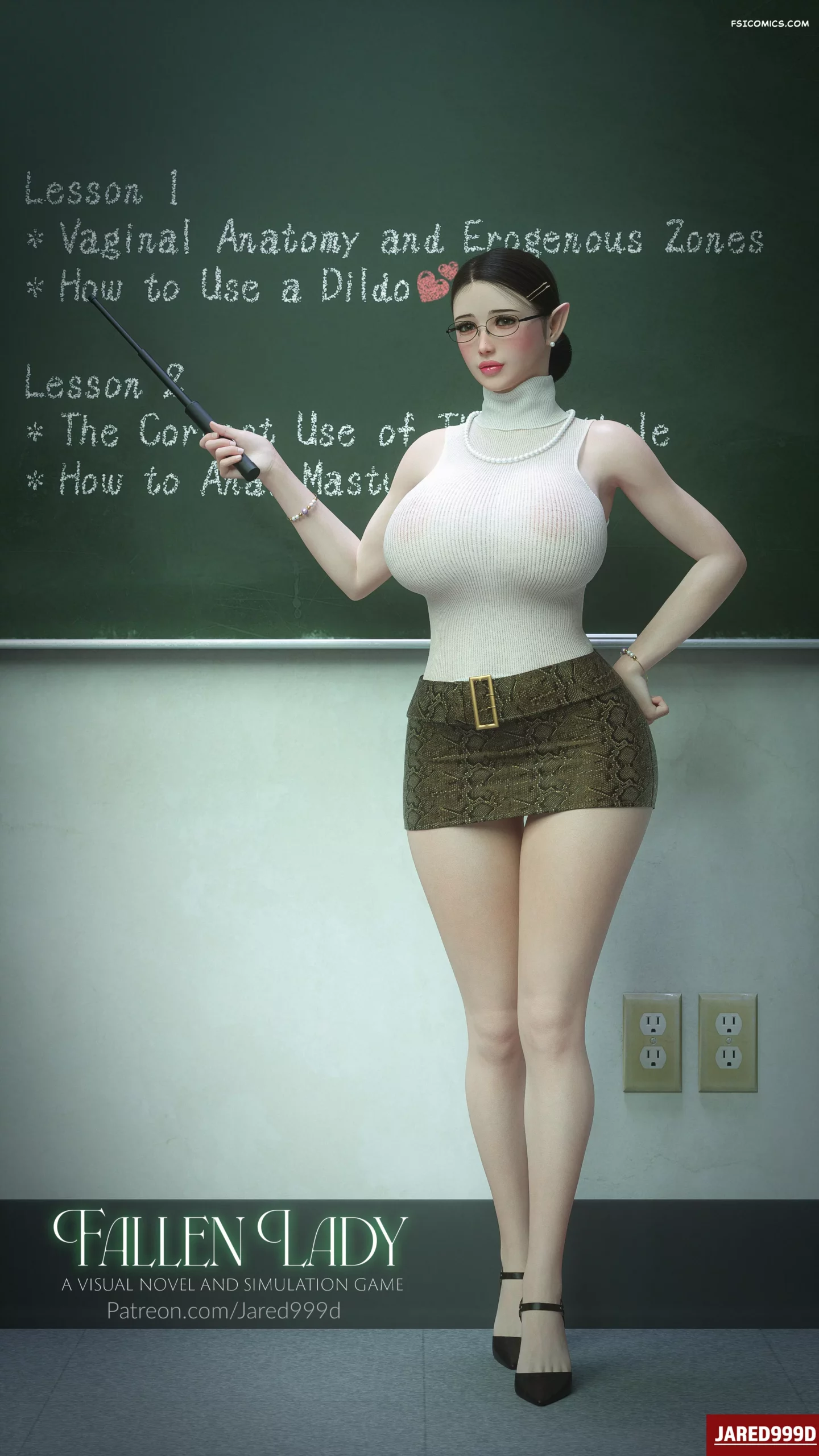 fallen lady the game pinups jared999d 027 scaled - FSIComics fallen lady the game pinups jared999d 027 scaled - FSIComics