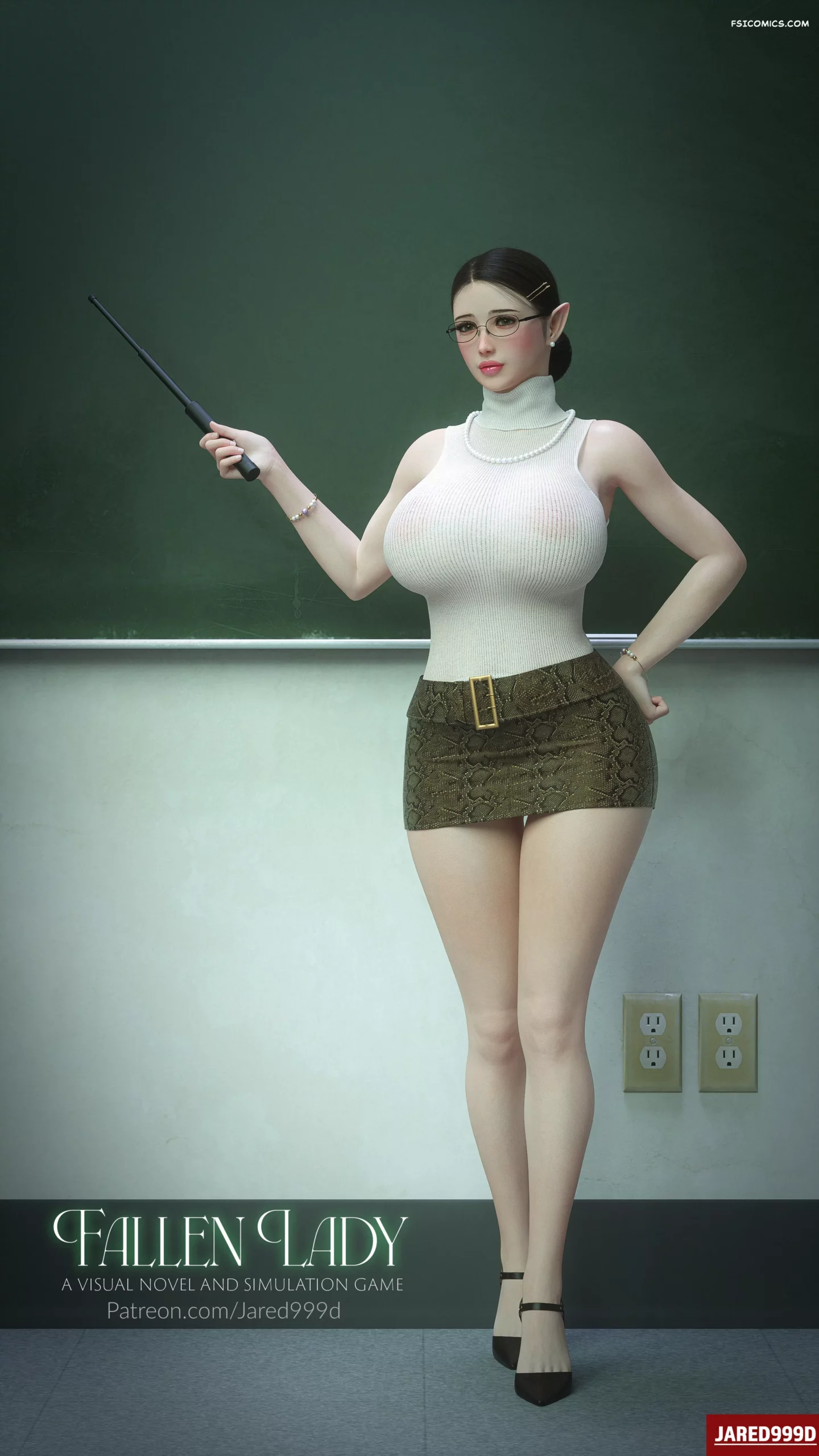 fallen lady the game pinups jared999d 030 scaled - FSIComics fallen lady the game pinups jared999d 030 scaled - FSIComics