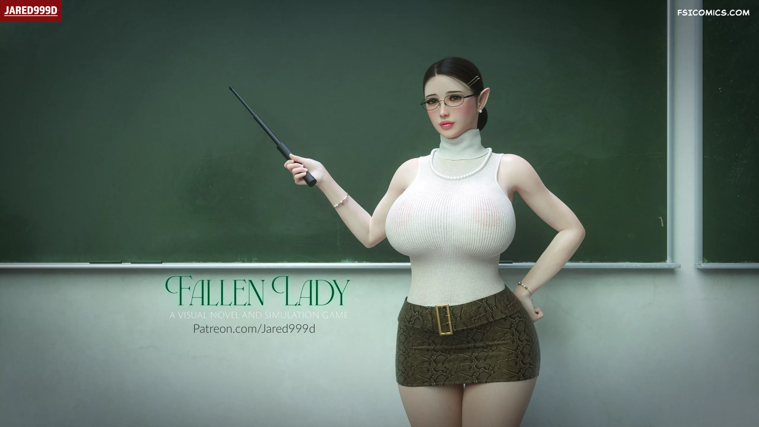 fallen lady the game pinups jared999d 037 scaled - FSIComics fallen lady the game pinups jared999d 037 scaled - FSIComics