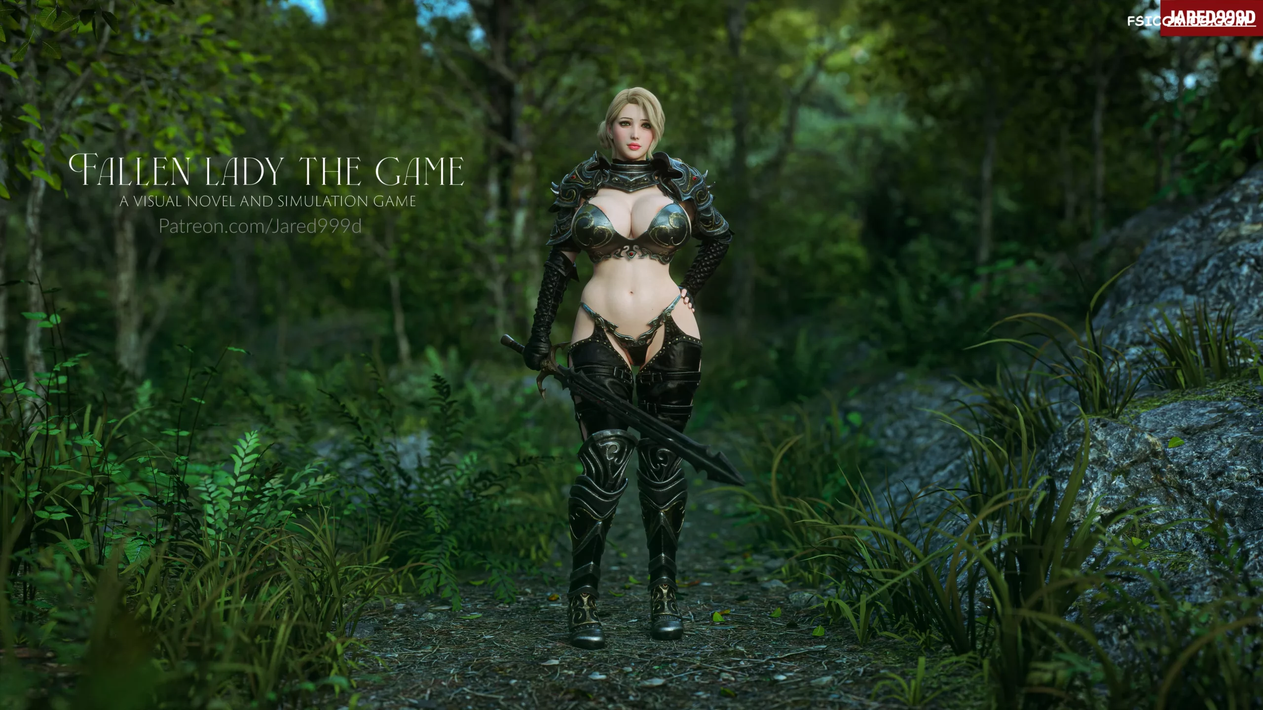 fallen lady the game pinups jared999d 093 scaled - FSIComics fallen lady the game pinups jared999d 093 scaled - FSIComics