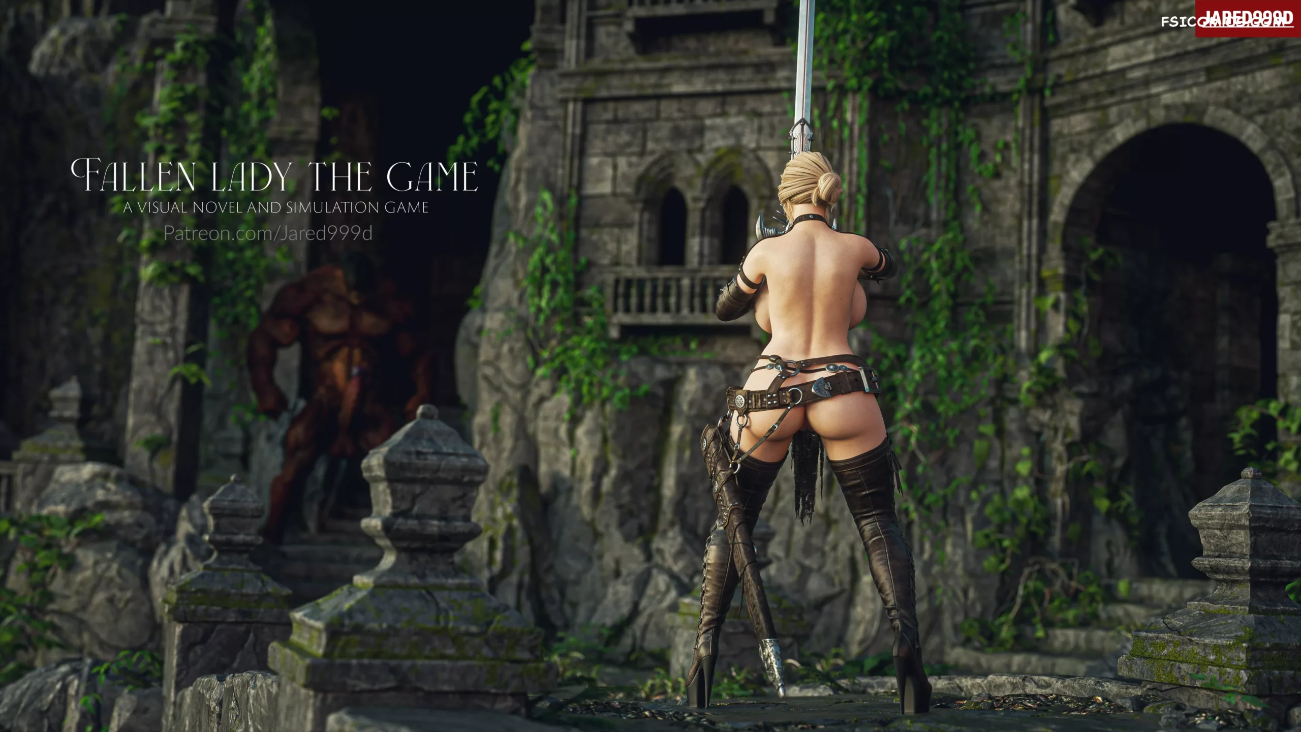 fallen lady the game pinups jared999d 097 scaled - FSIComics fallen lady the game pinups jared999d 097 scaled - FSIComics