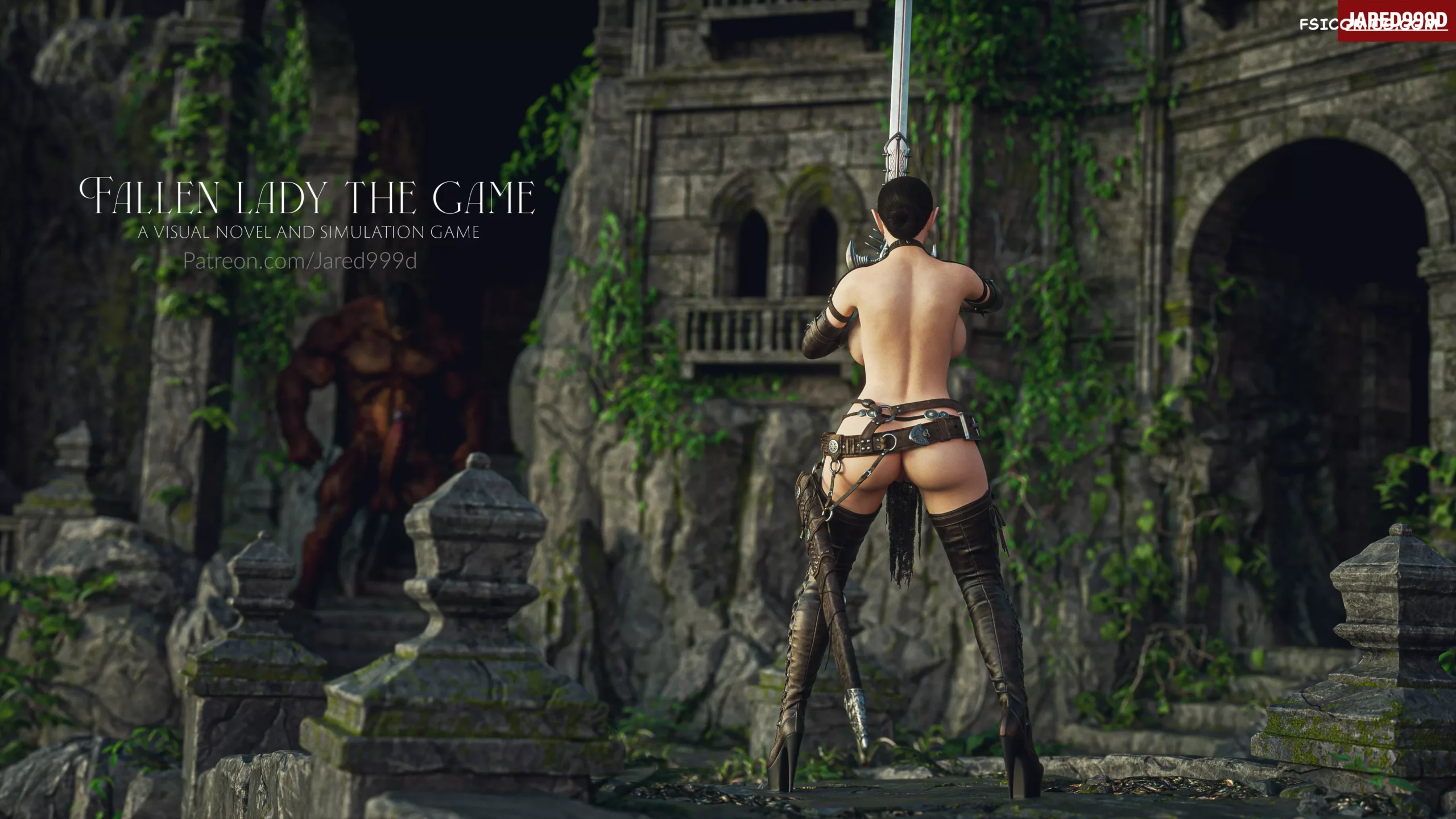 fallen lady the game pinups jared999d 117 scaled - FSIComics fallen lady the game pinups jared999d 117 scaled - FSIComics
