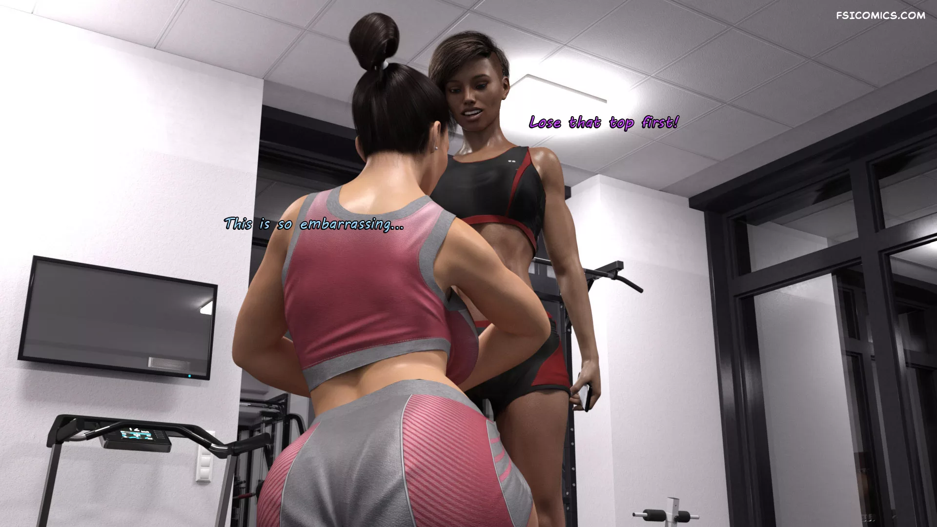 Blackmailing of MILF Serge3DX FSIComics.com 17 - FSIComics