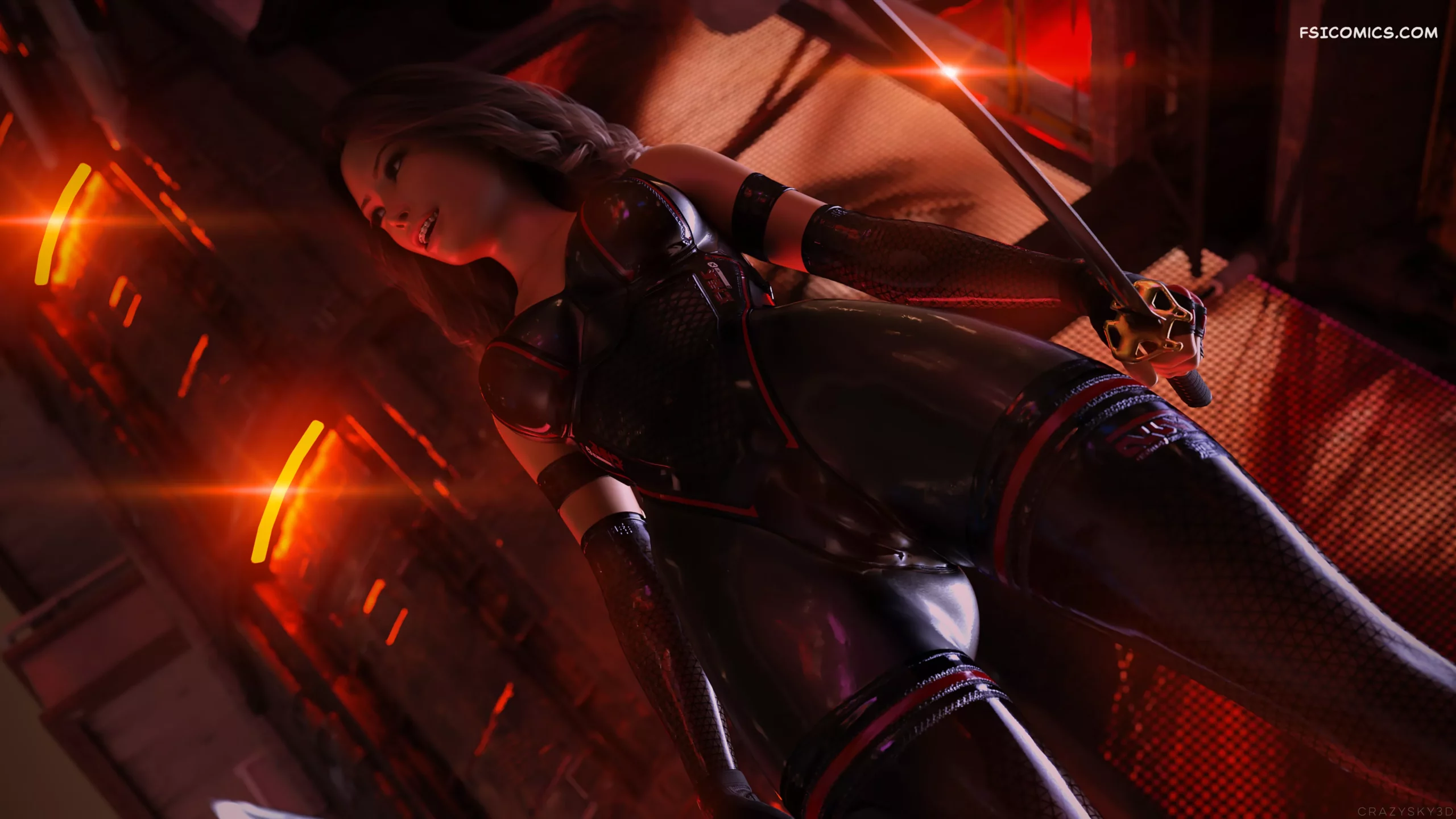C3 Cyber Samurai 04 steam scaled - FSIComics C3 Cyber Samurai 04 steam scaled - FSIComics