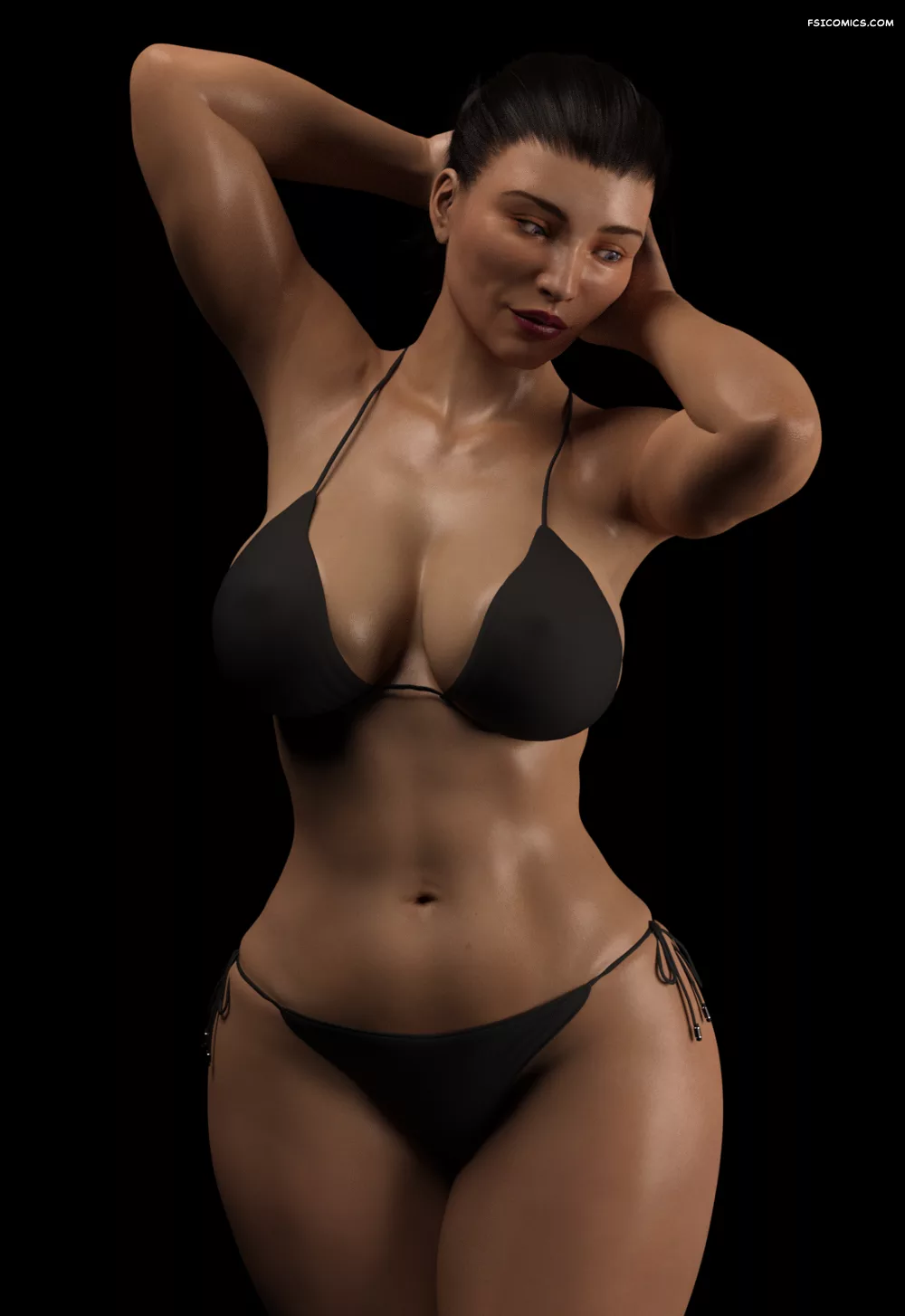 Pinups by Serge3DX FSIComics.com Rose 6 - FSIComics Pinups by Serge3DX FSIComics.com Rose 6 - FSIComics