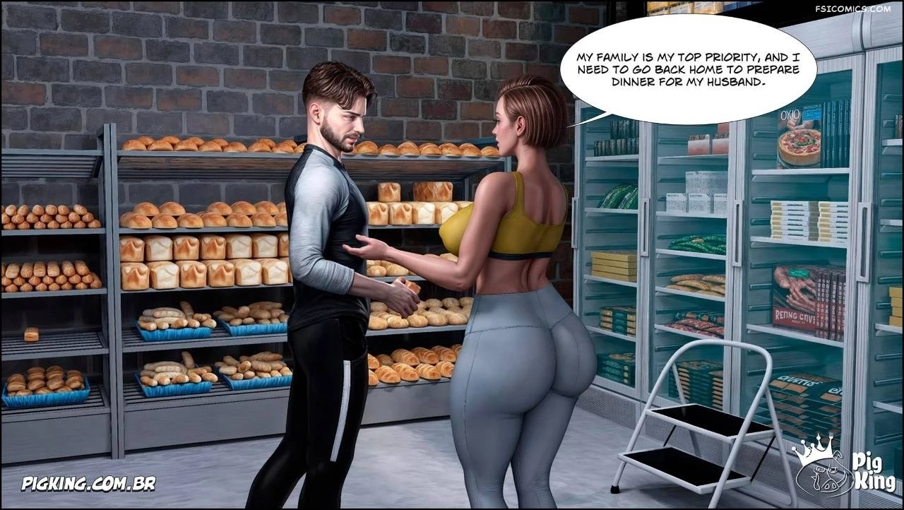 The Super Market Lady Chapter 1 PigKing FSIComics.com 34 - FSIComics