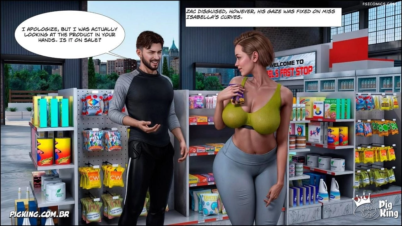 The Super Market Lady Chapter 1 PigKing FSIComics.com 7 - FSIComics