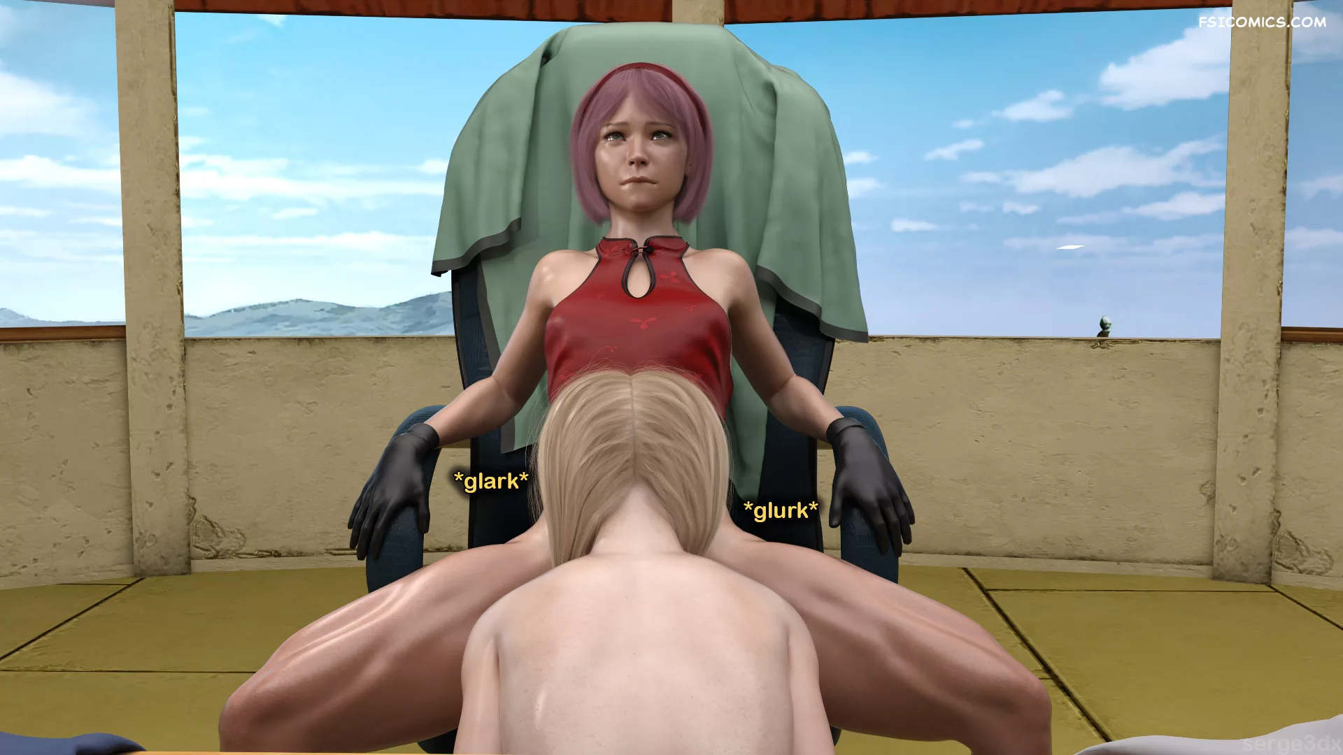 Training Tsunade Serge3DX FSIComics.com 29 - FSIComics