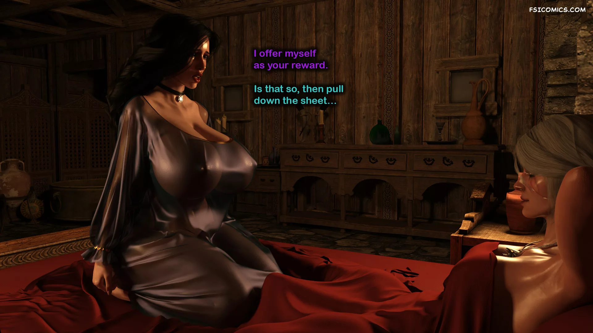 Yennefers Ritual Chapter 1 Serge3DX FSIComics.com 116 - FSIComics