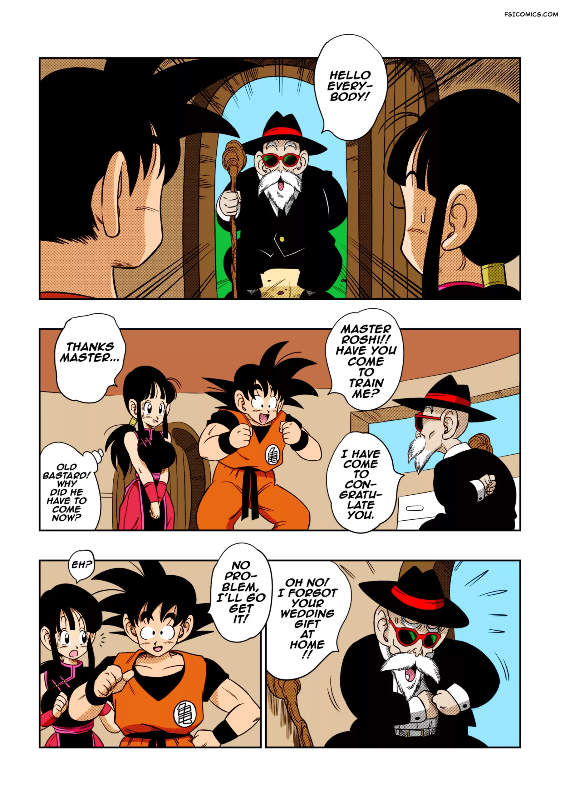 an ancient tradition young wife is harassed dragon ball z yamamoto 004 scaled - FSIComics