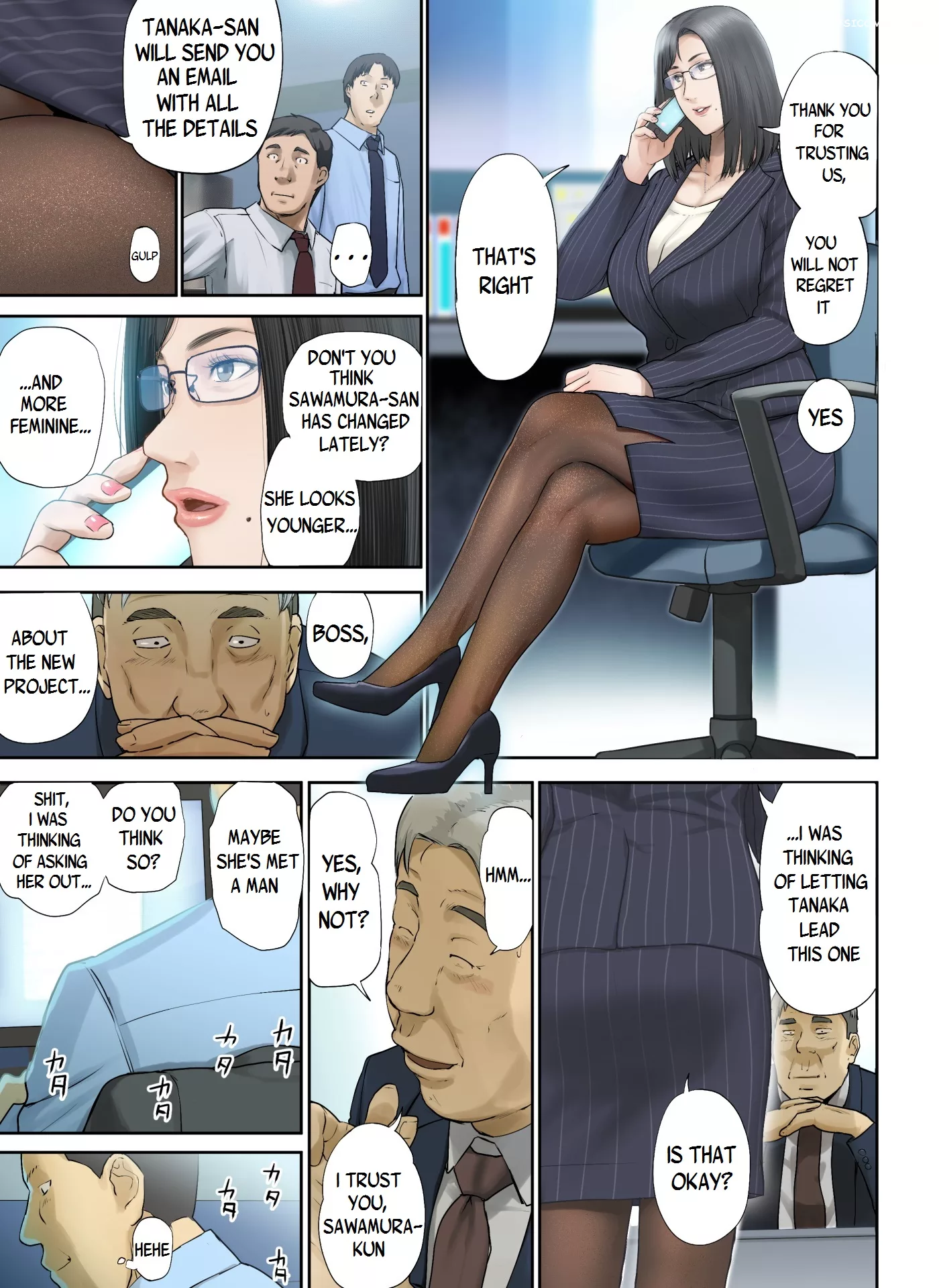 i knocked up the old maid from my office special g 062 - FSIComics