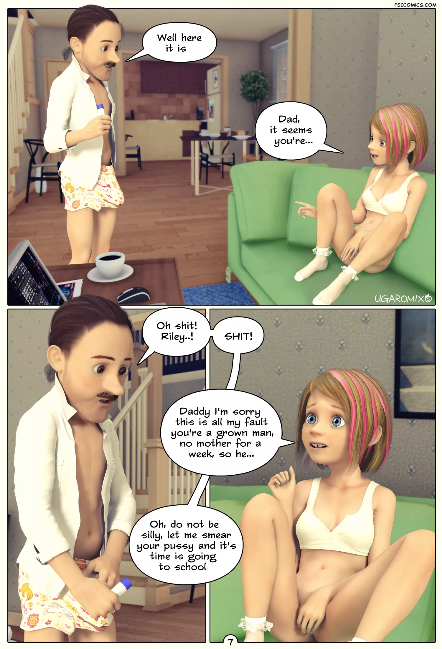 inside riley chapter 1 mosquito bite ugaromix 008 - FSIComics inside riley chapter 1 mosquito bite ugaromix 008 - FSIComics