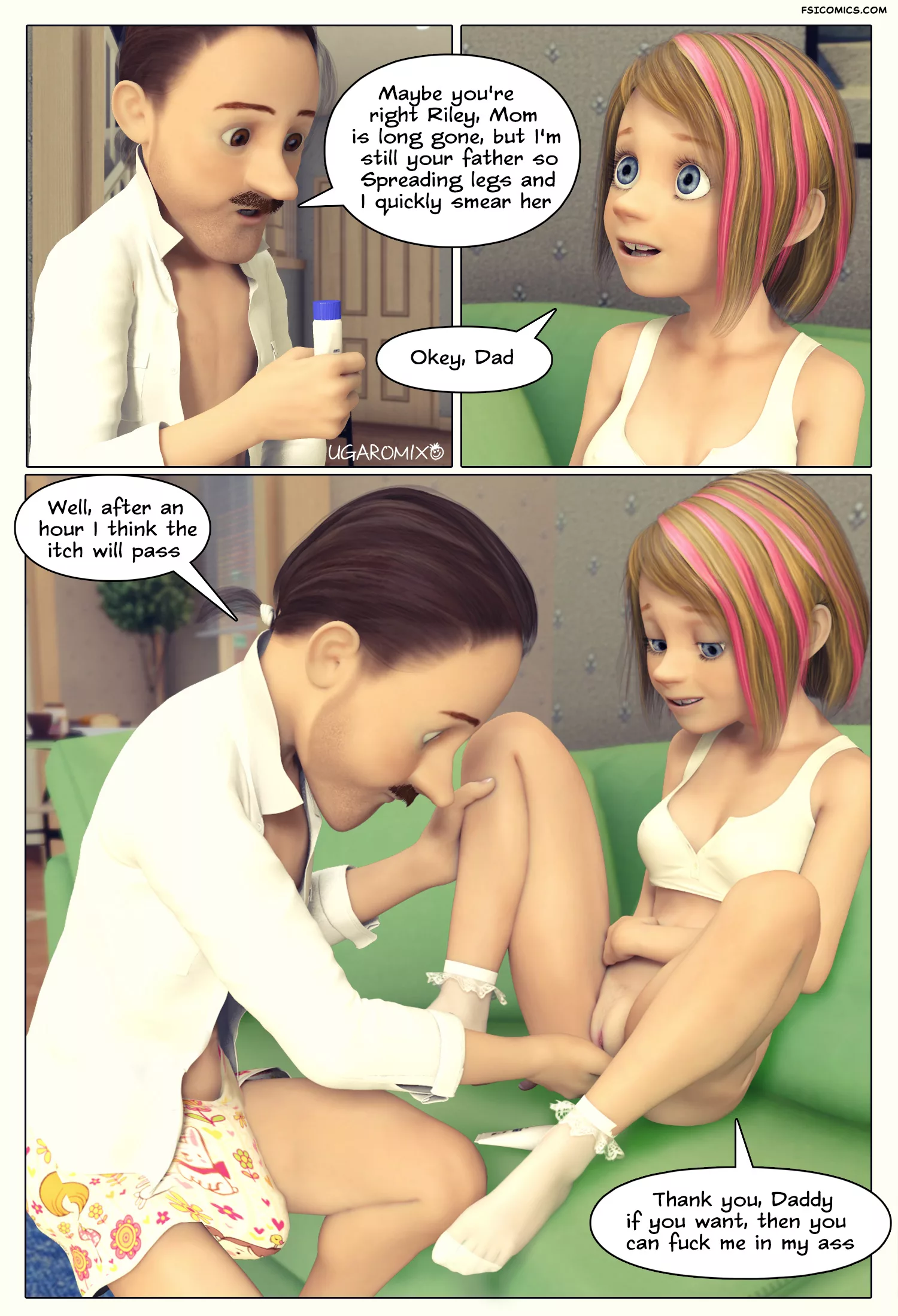 inside riley chapter 1 mosquito bite ugaromix 009 - FSIComics inside riley chapter 1 mosquito bite ugaromix 009 - FSIComics