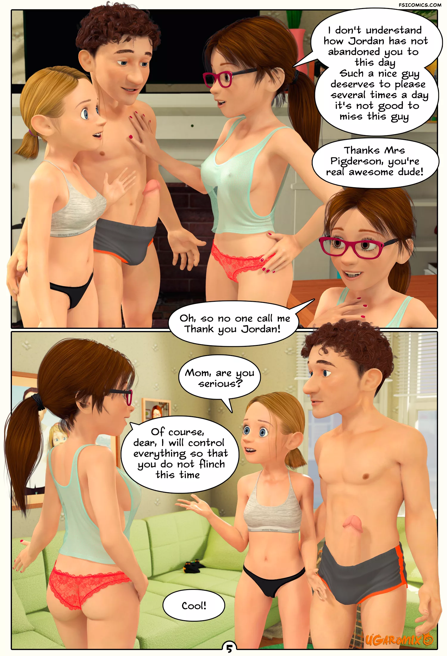 inside riley chapter 3 morning stretch ugaromix 006 - FSIComics inside riley chapter 3 morning stretch ugaromix 006 - FSIComics