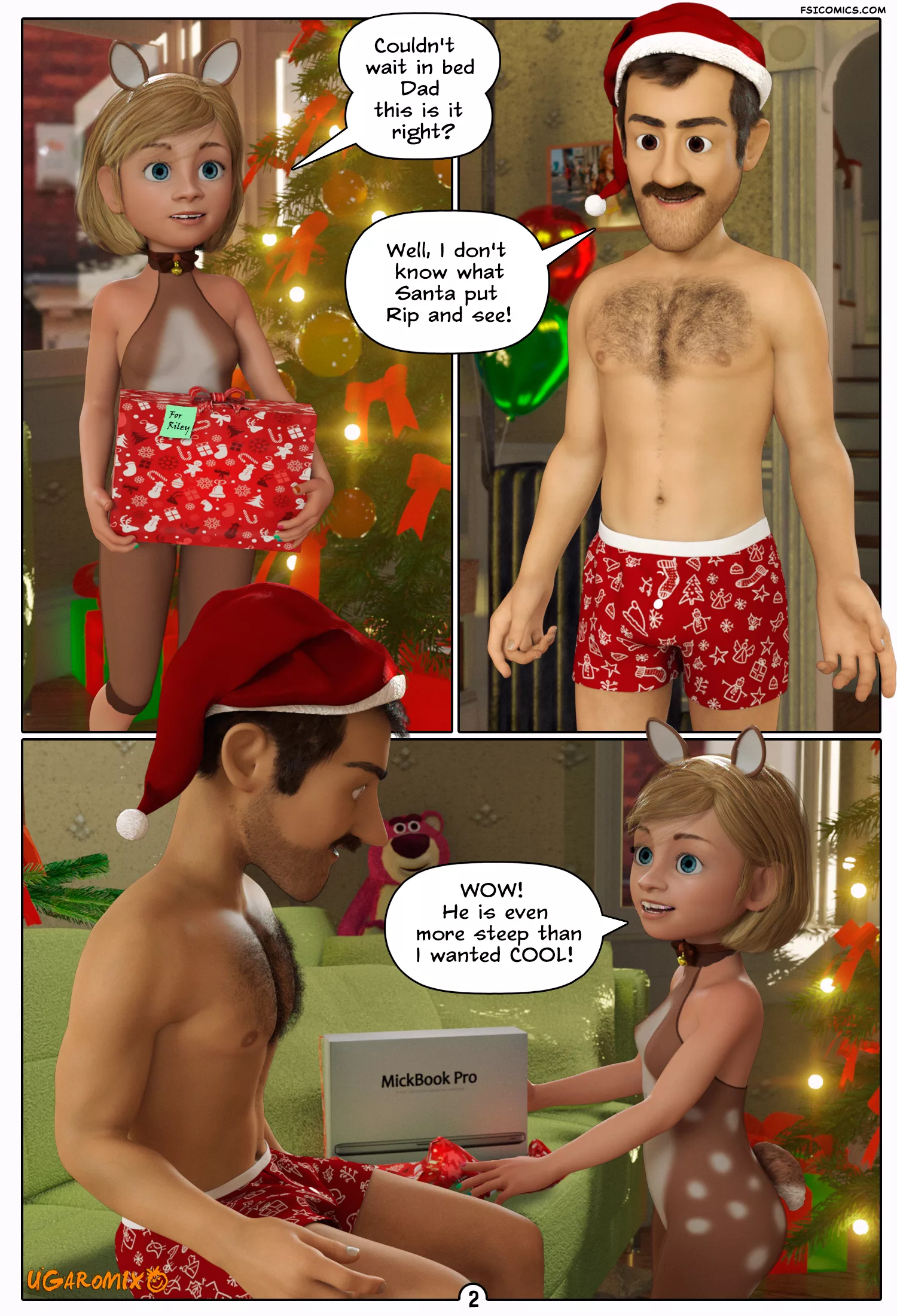 inside riley chapter 5 family christmas ugaromix 003 - FSIComics inside riley chapter 5 family christmas ugaromix 003 - FSIComics