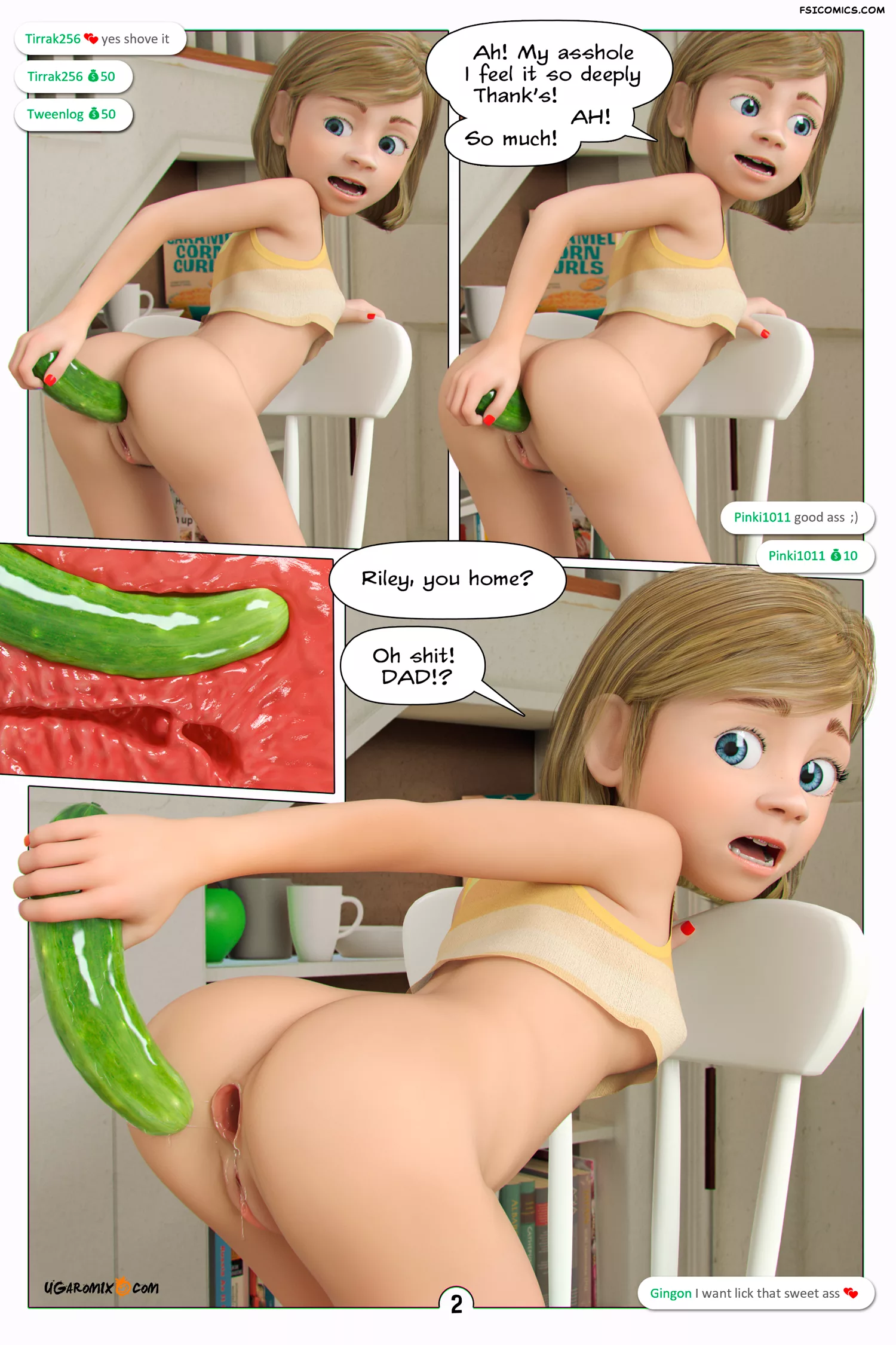 inside riley chapter 7 cucumber salad ugaromix 003 - FSIComics inside riley chapter 7 cucumber salad ugaromix 003 - FSIComics
