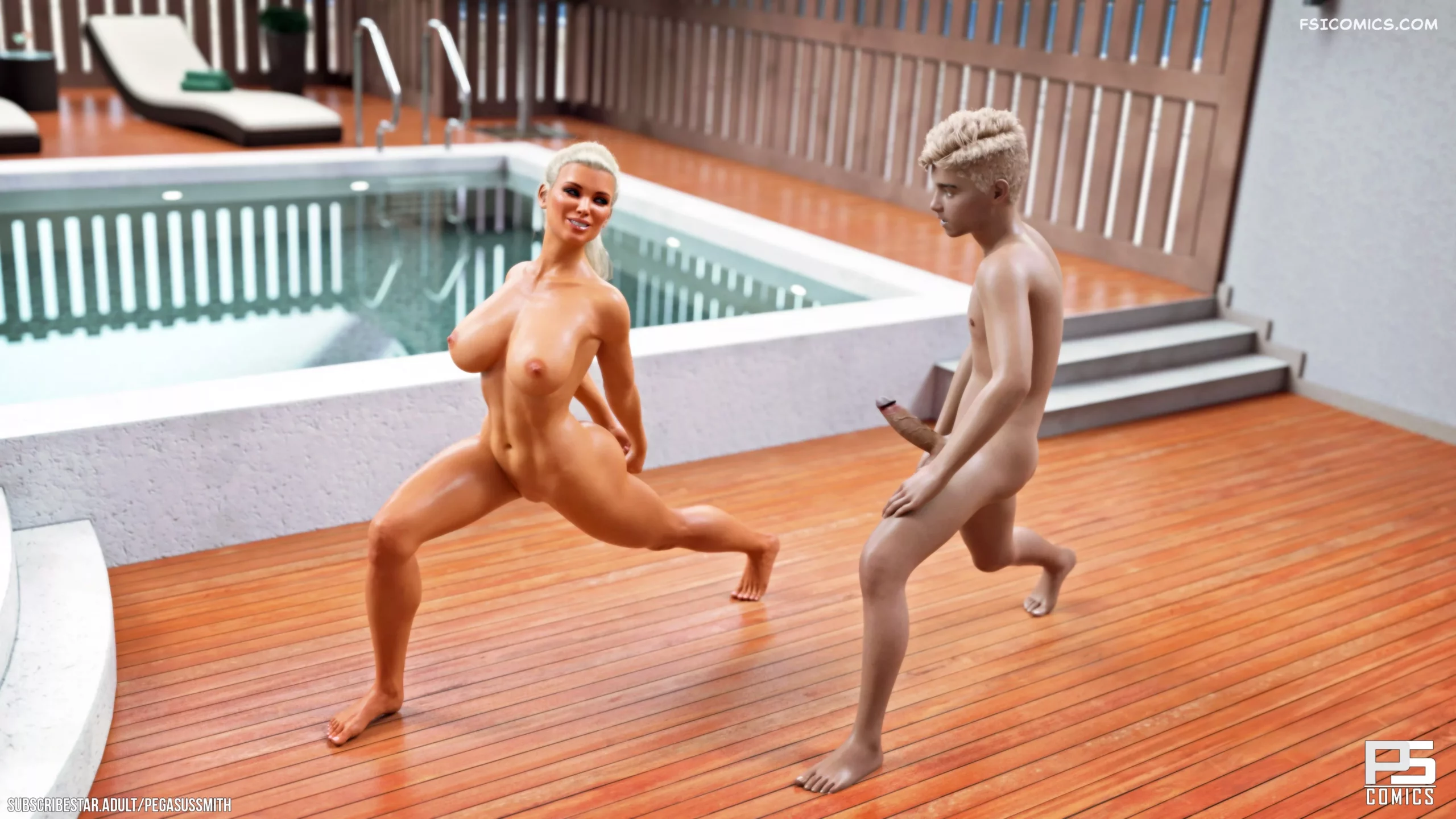 kelly and dylan yoga story pegasus smith 004 scaled - FSIComics