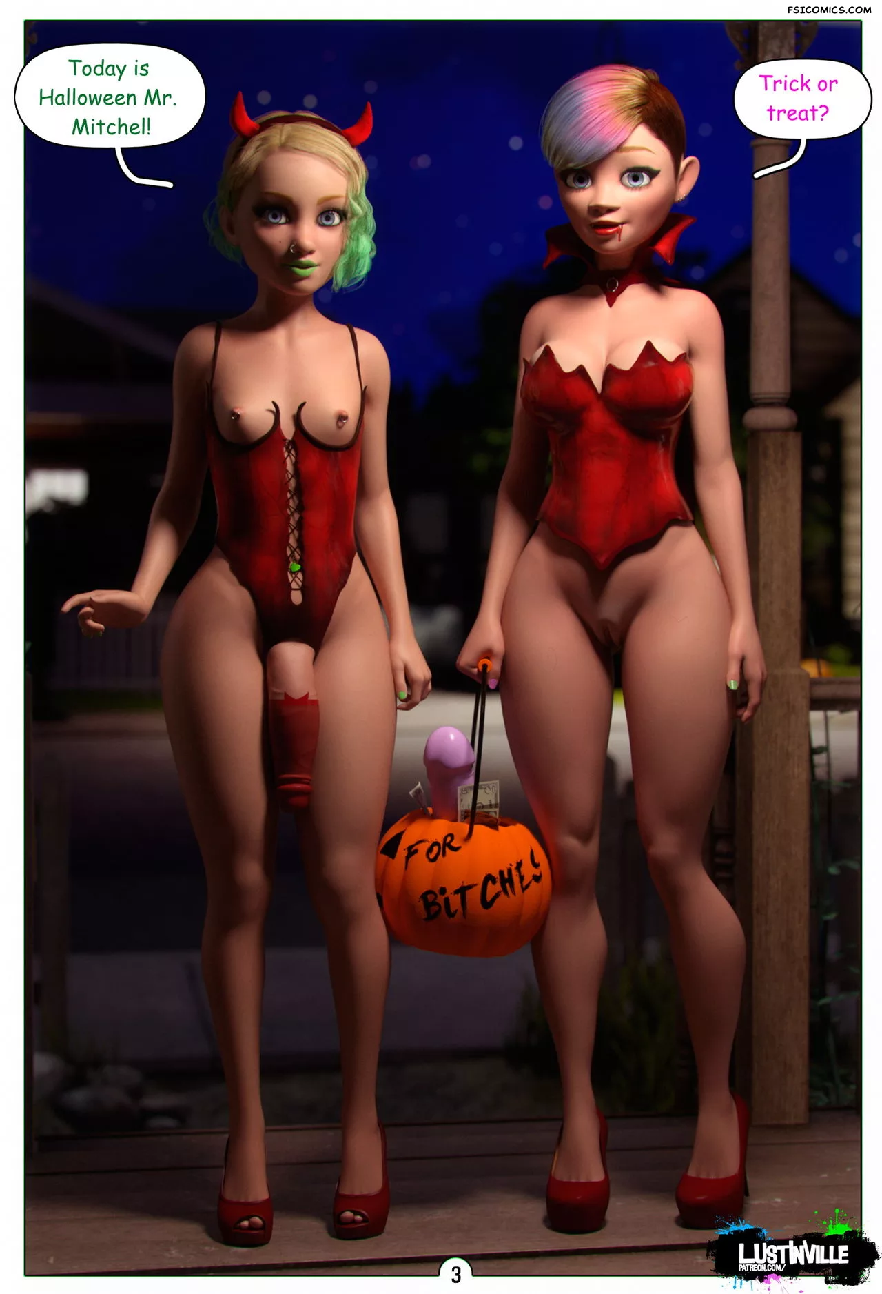 lustinville chapter 3 halloween treats ugaromix 003 - FSIComics