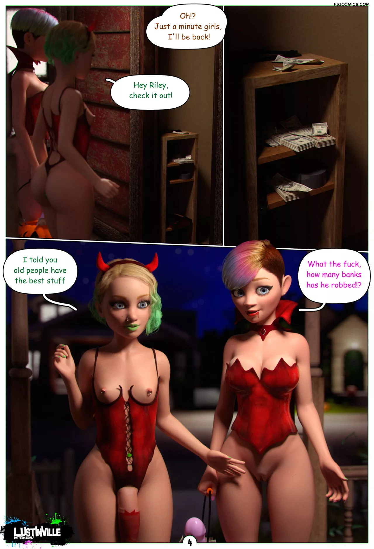 lustinville chapter 3 halloween treats ugaromix 004 - FSIComics