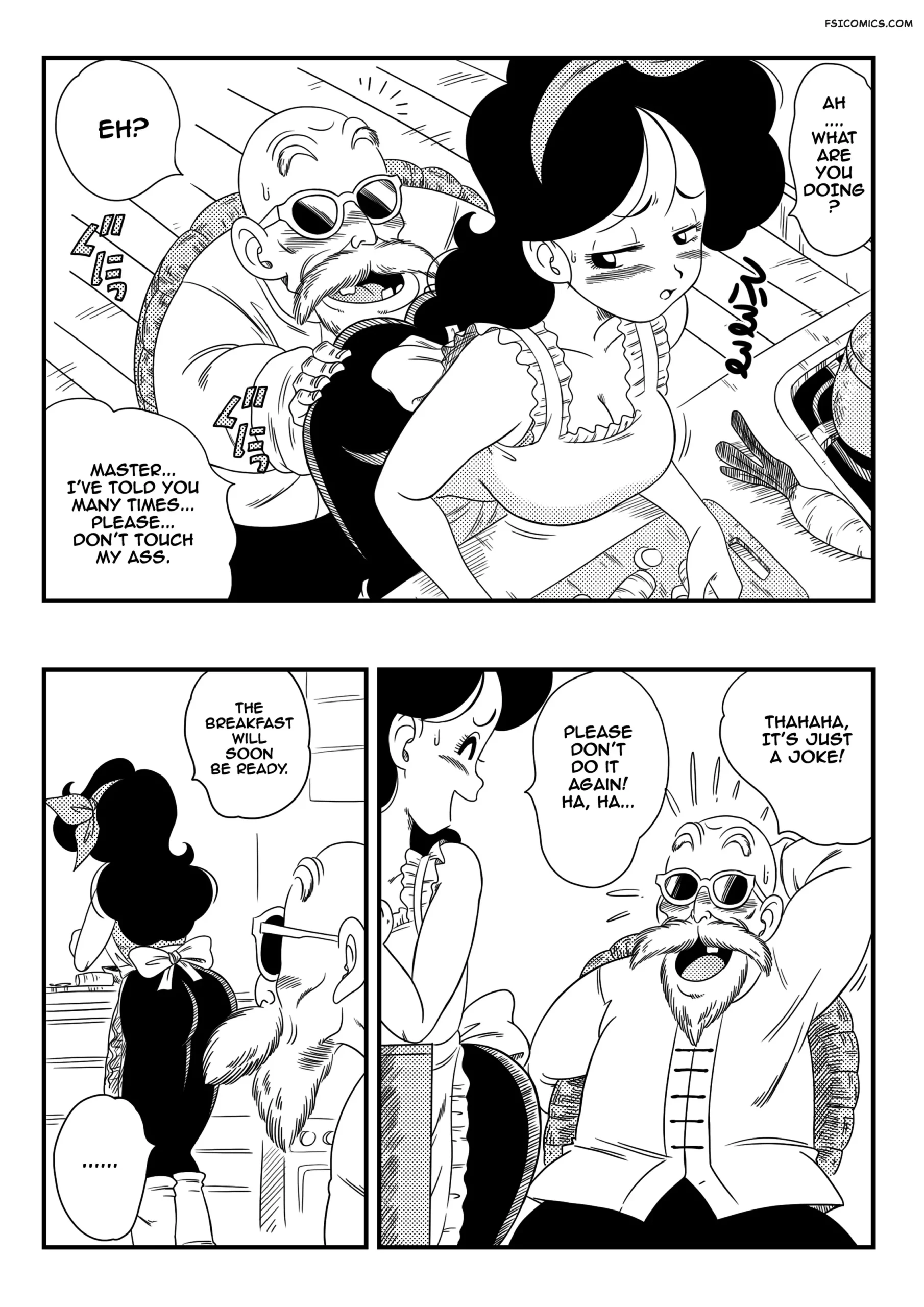 morning lunch dragon ball z yamamoto 004 scaled - FSIComics