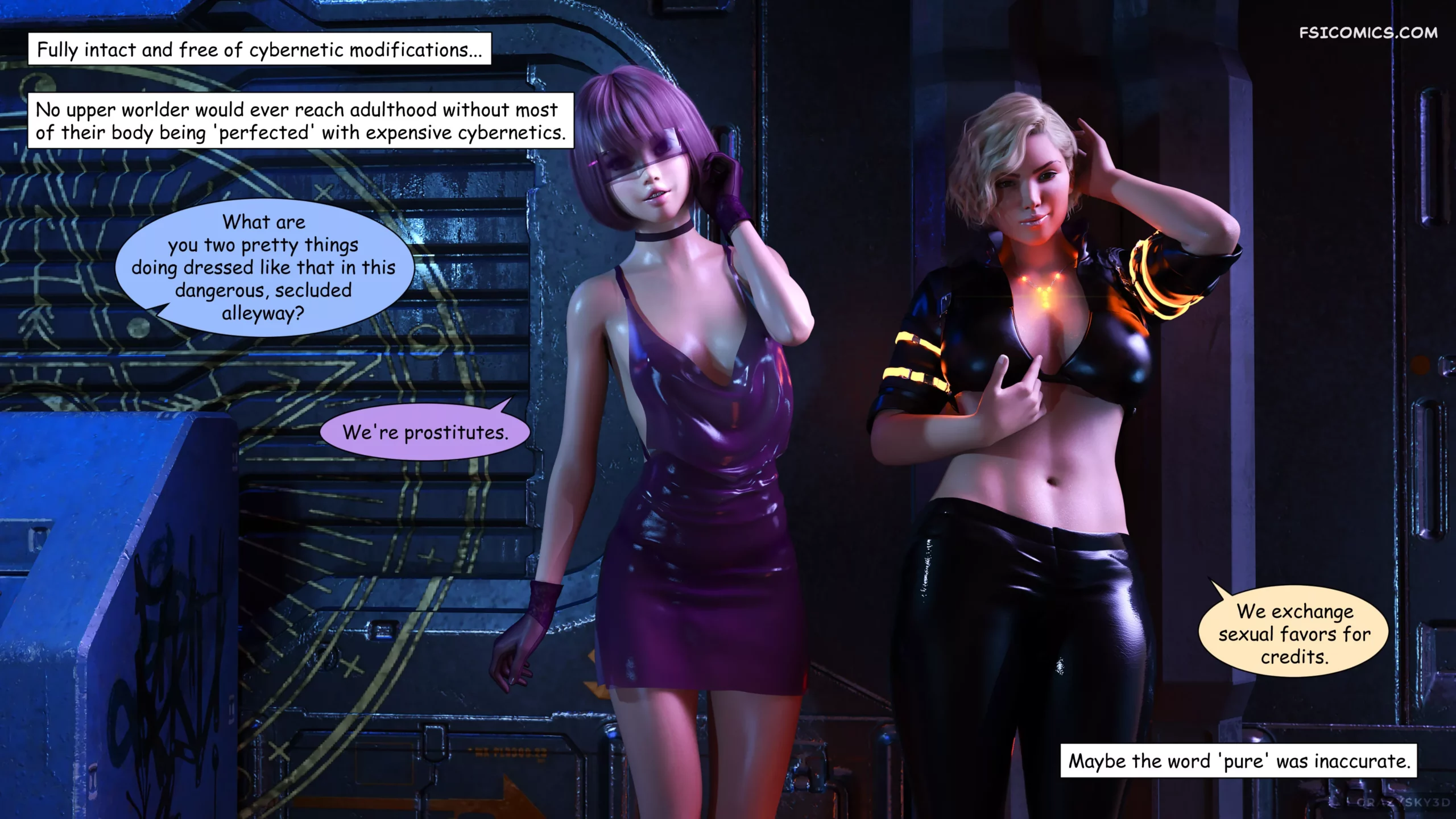 neon nights chapter 1 crazysky3d 007 scaled - FSIComics neon nights chapter 1 crazysky3d 007 scaled - FSIComics