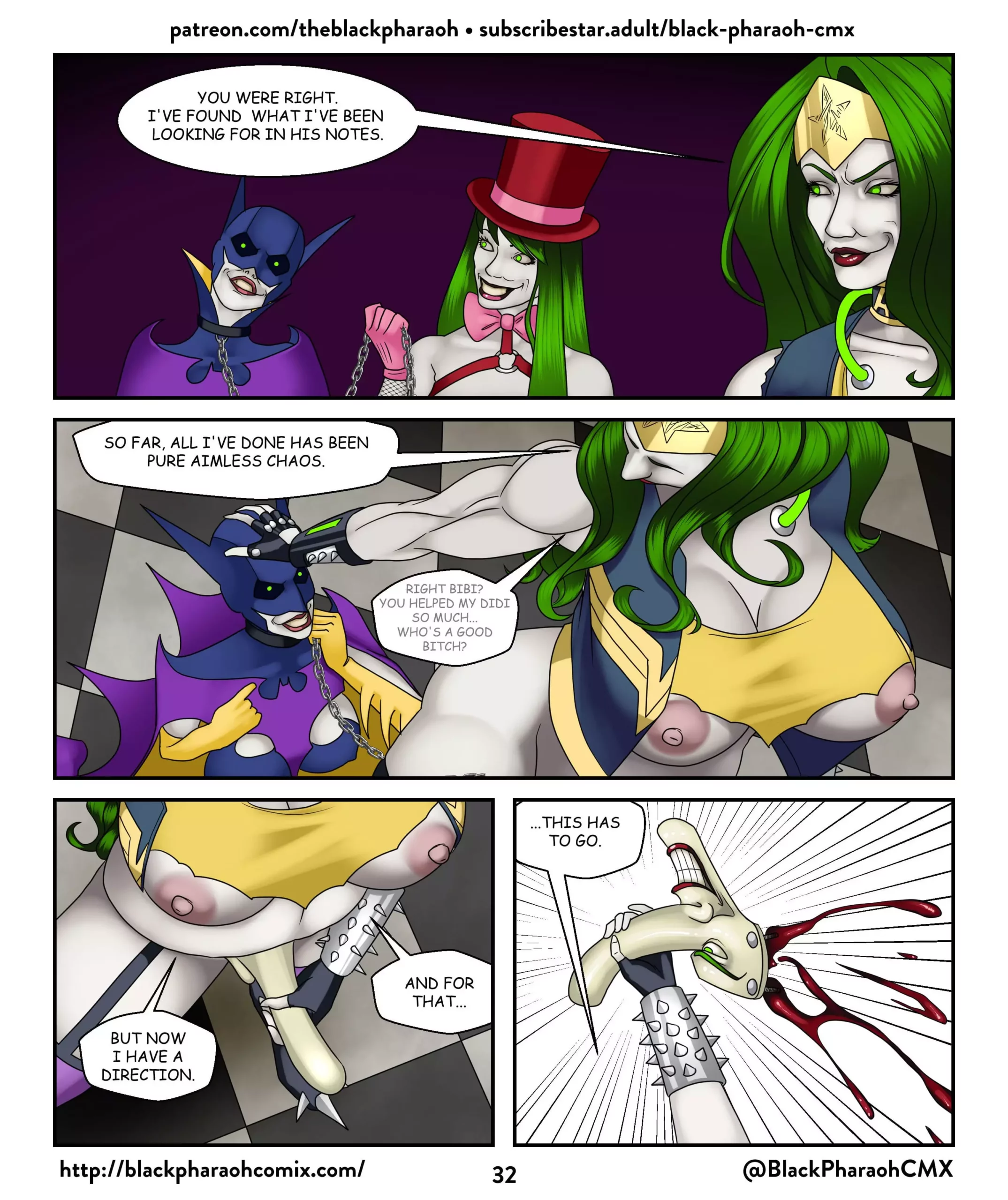 An Inner Joke Prequal Mad Obsession The Black Pharaoh FSIComics.com 32 scaled - FSIComics An Inner Joke Prequal Mad Obsession The Black Pharaoh FSIComics.com 32 scaled - FSIComics