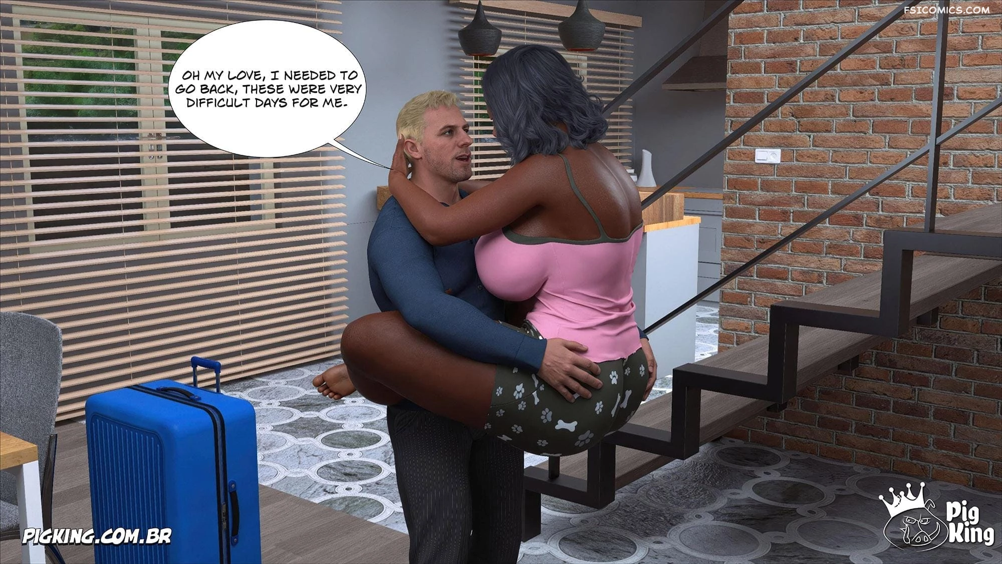 Big Black Cocks Chapter 28 CrazyDad3D FSIComics.com 19 - FSIComics