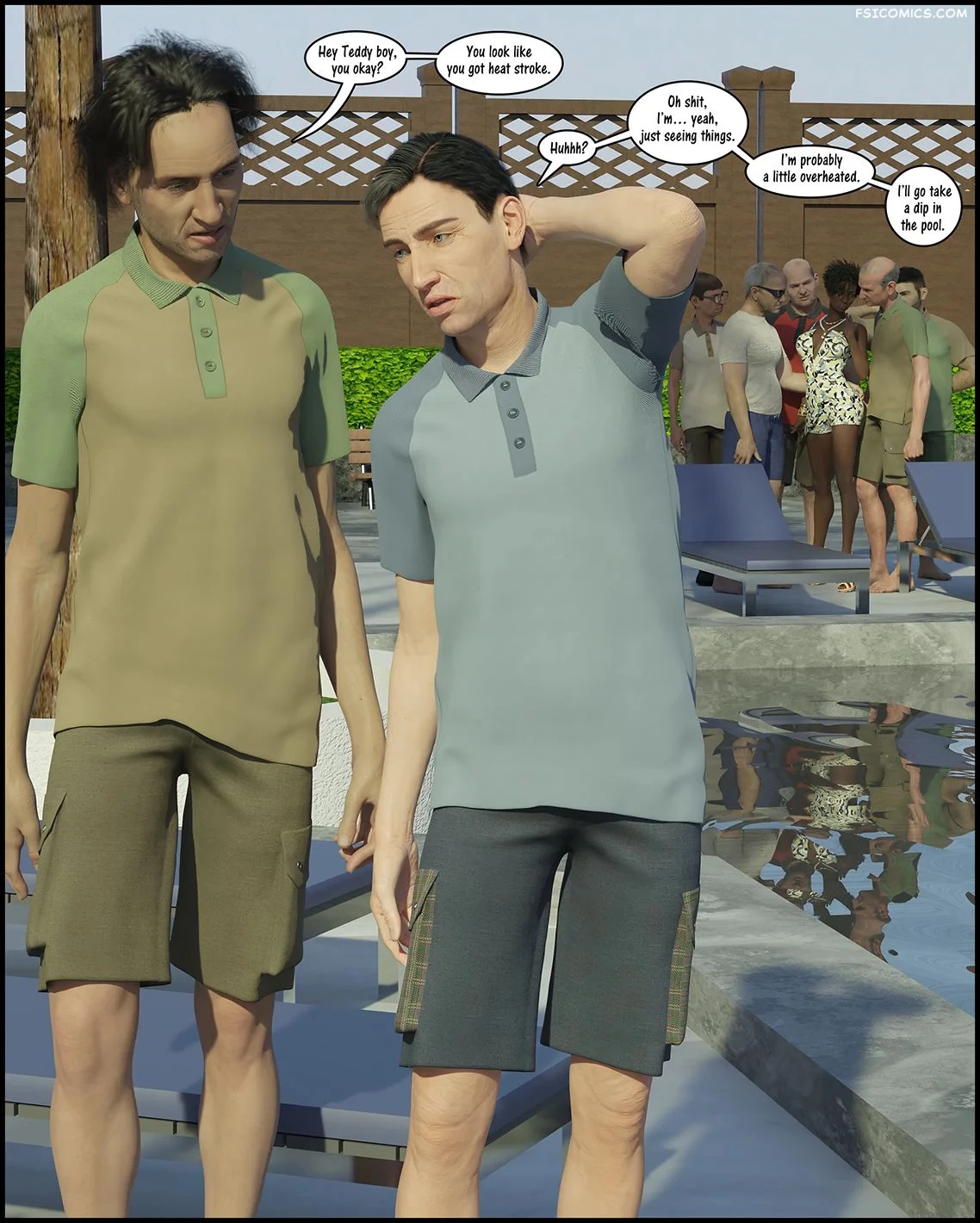 Brothers in Blue on the 4th of July darkLord 3d fsicomics.com 8 - FSIComics