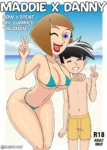 Danny Phantom Maddie X Danny How I Spent My Summer Vacation Meego FSIComics.com 1 - FSIComics